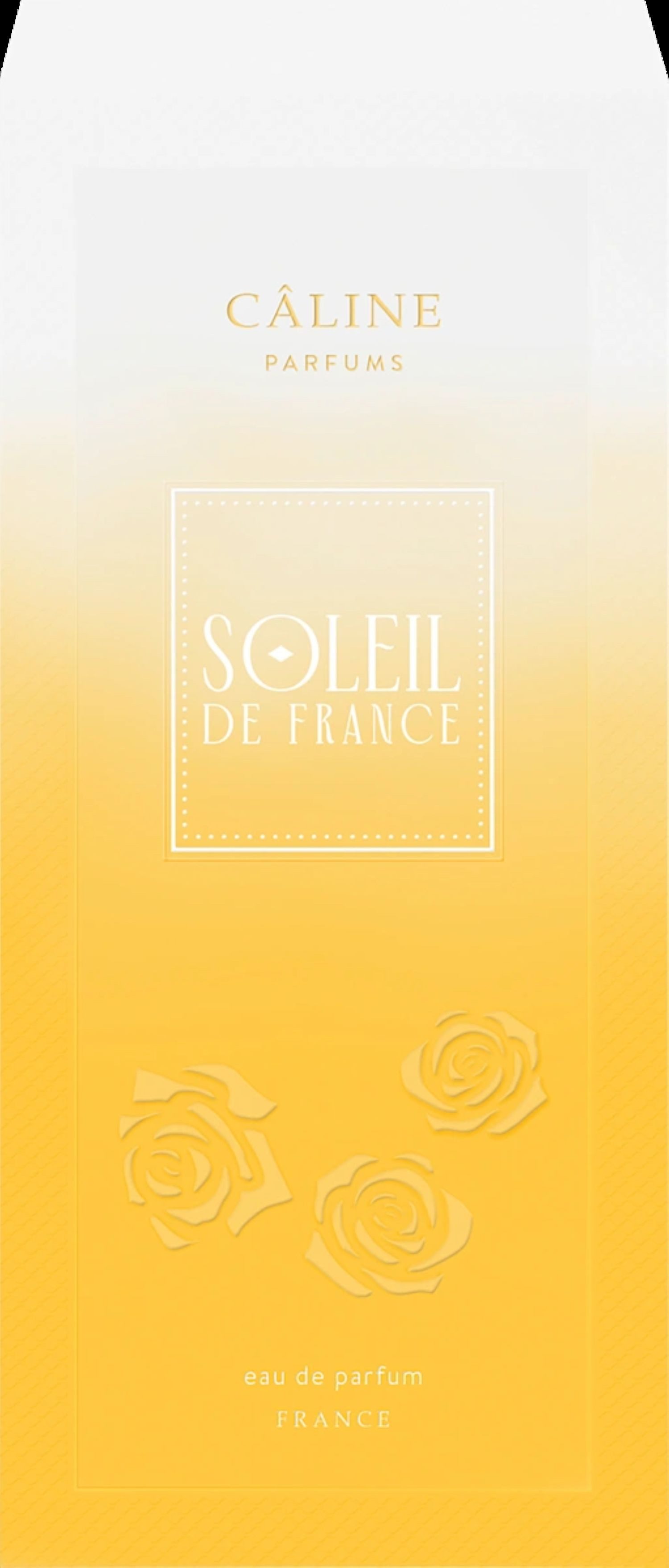 Caline Eau de Parfum Soleil de France Eau de Parfum, 60 ml, Hochwertiger Glasflakon mit Sprühkopf