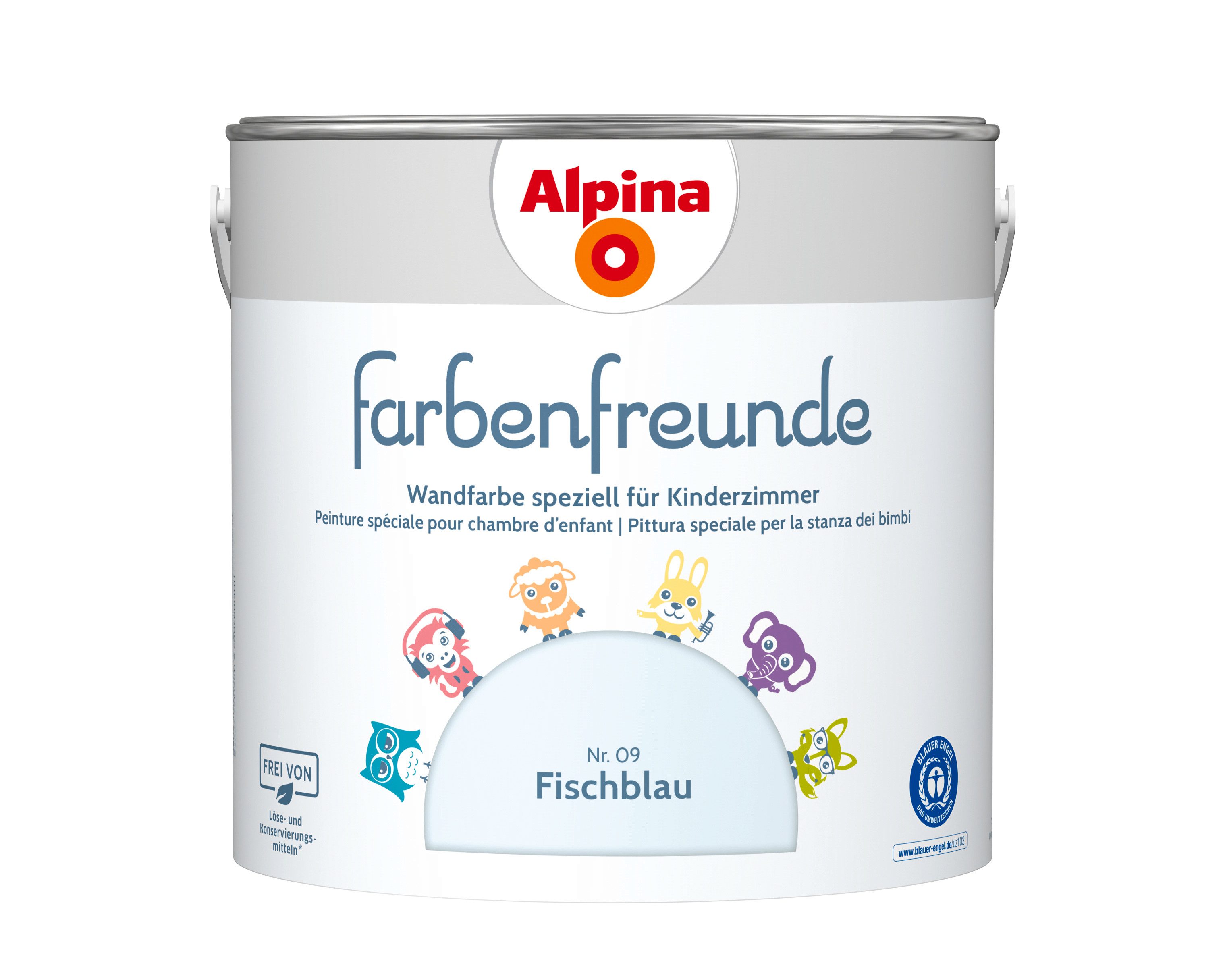 Alpina Wandfarbe Farbenfreunde 2,5 Liter matt