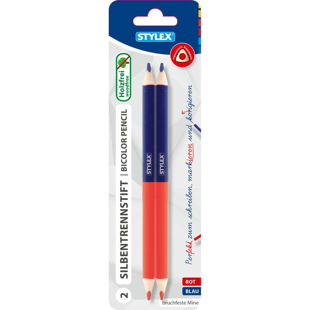 Schulheft Stylex - Silbenstift - 2er Set