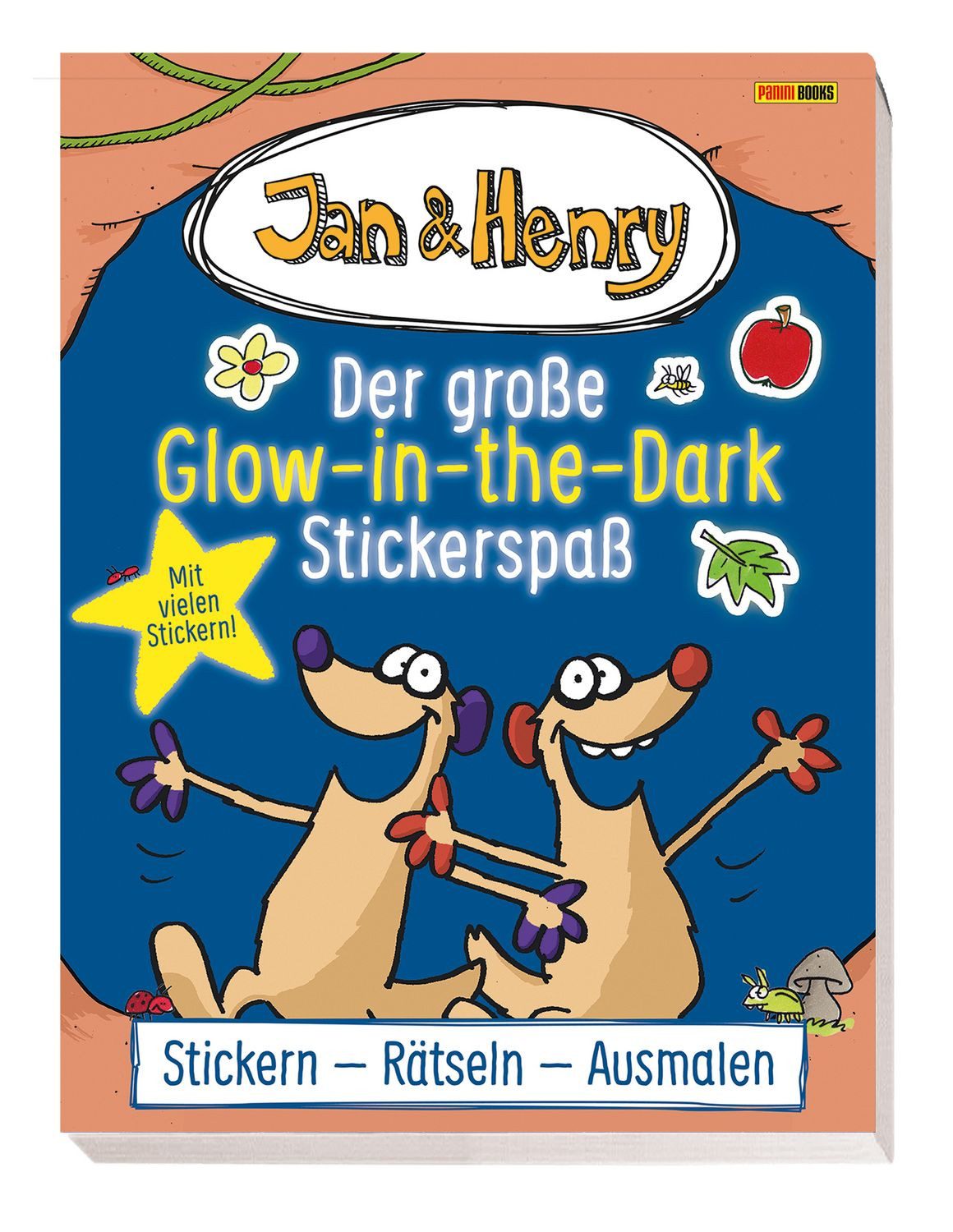 Jan & Henry: Der große Glow-in-the-Dark-Stickerspaß / Panini