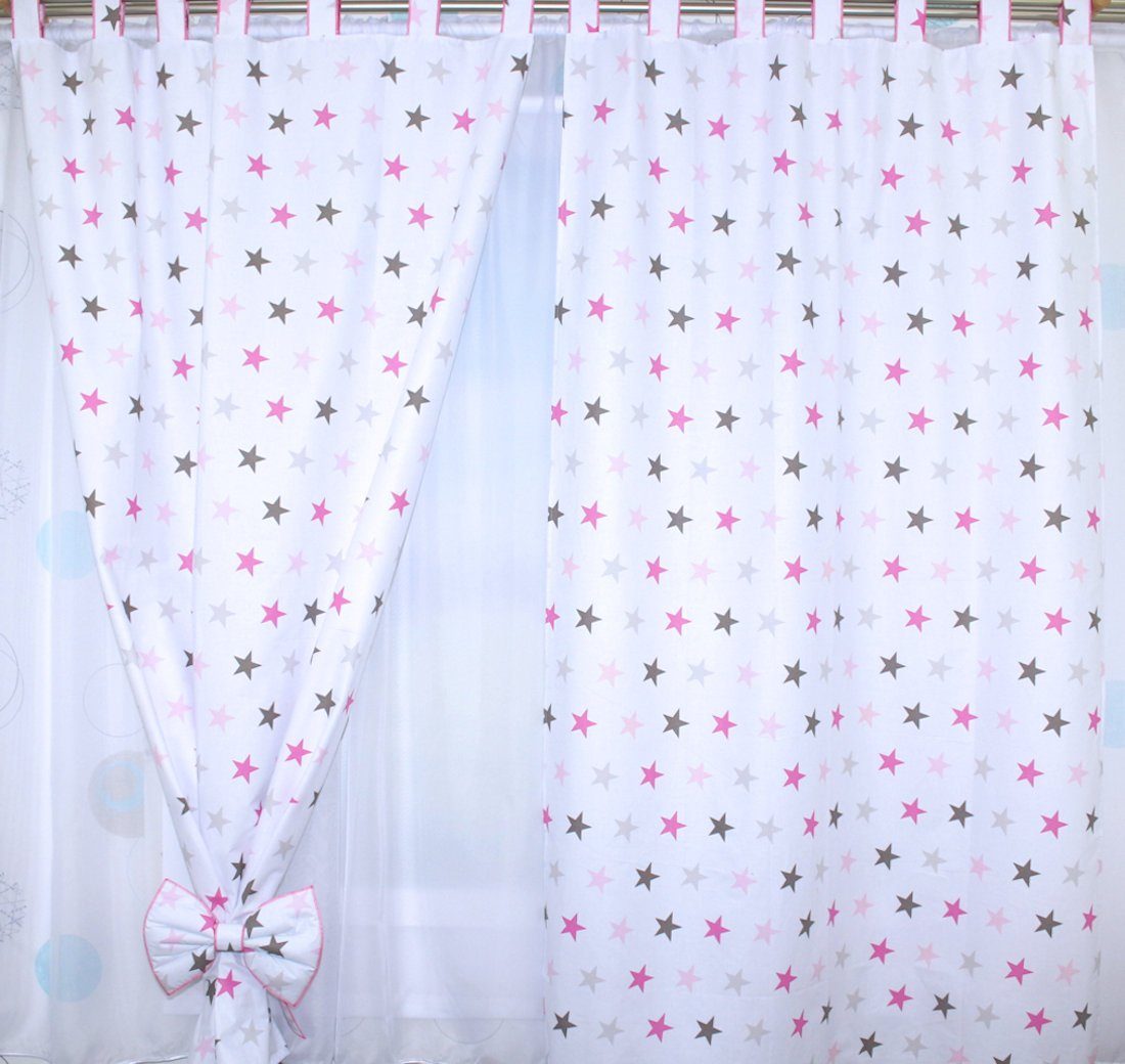 Primawela Vorhang Vorhänge mit Schlaufen Kinder Baby Gardinen Kinderzimmer günstig online kaufen