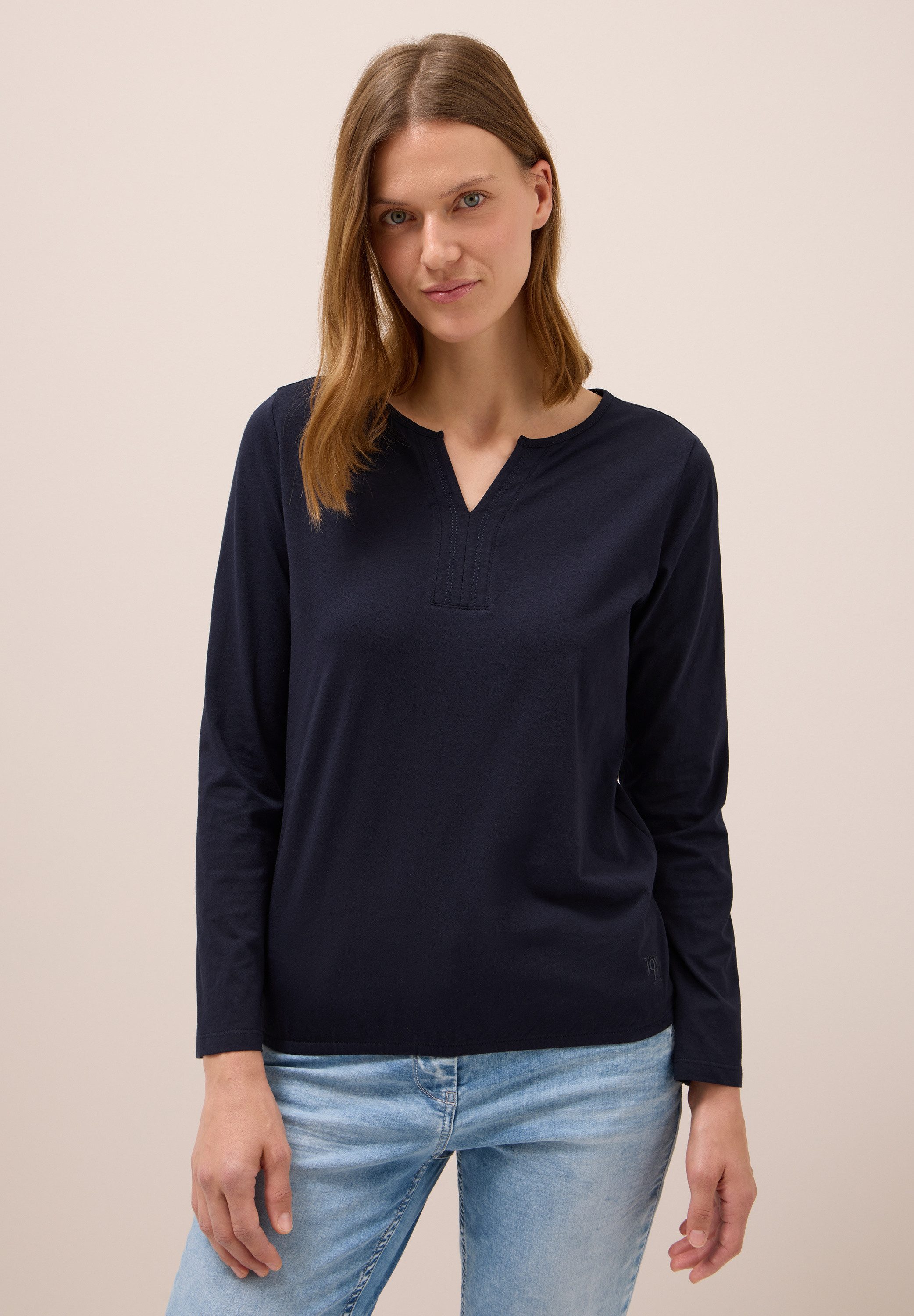CECIL Tunikashirt aus reiner Baumwolle günstig online kaufen