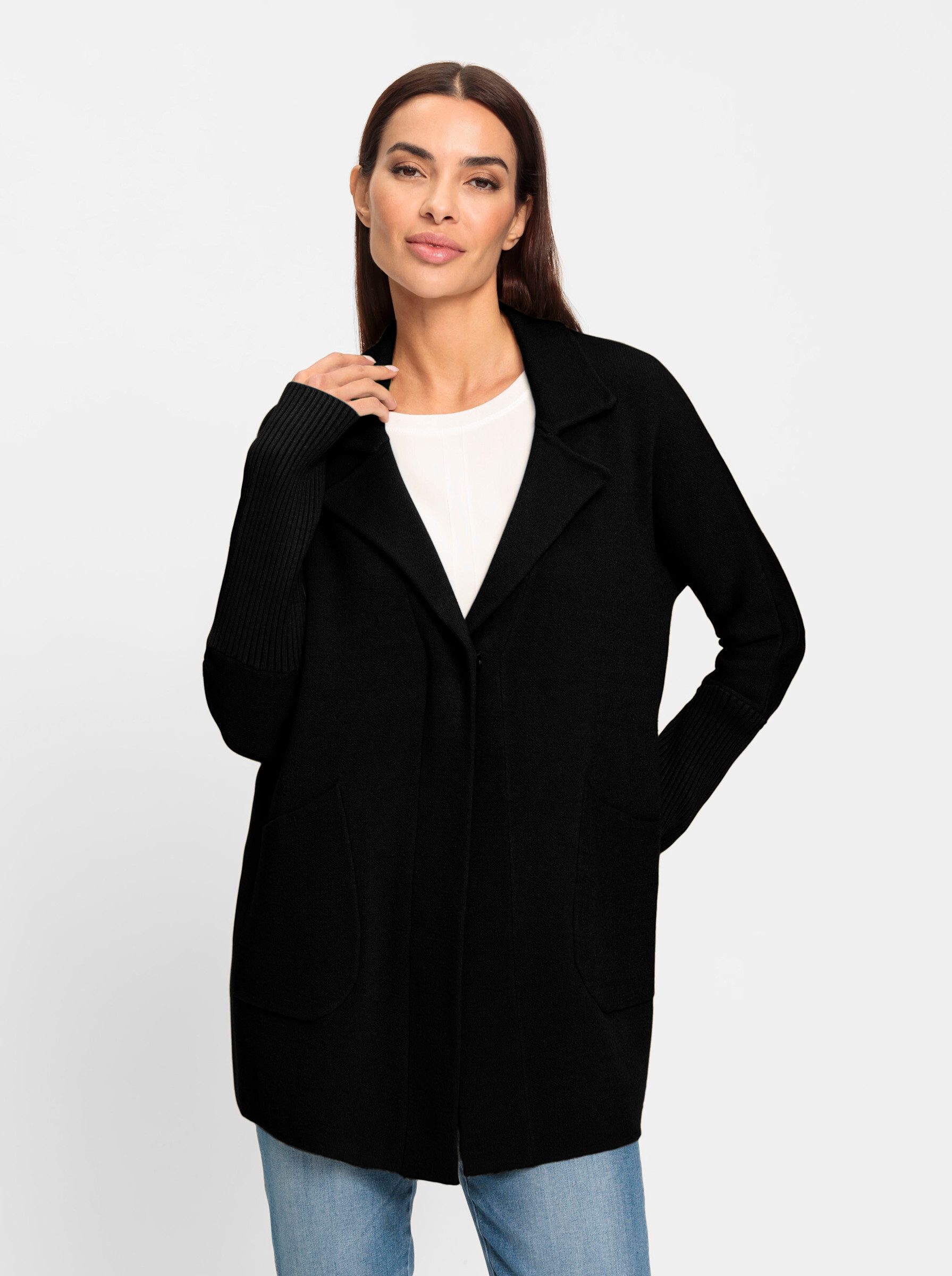 heine Strickjacke Strickjacke Langarm Feinstrick günstig online kaufen