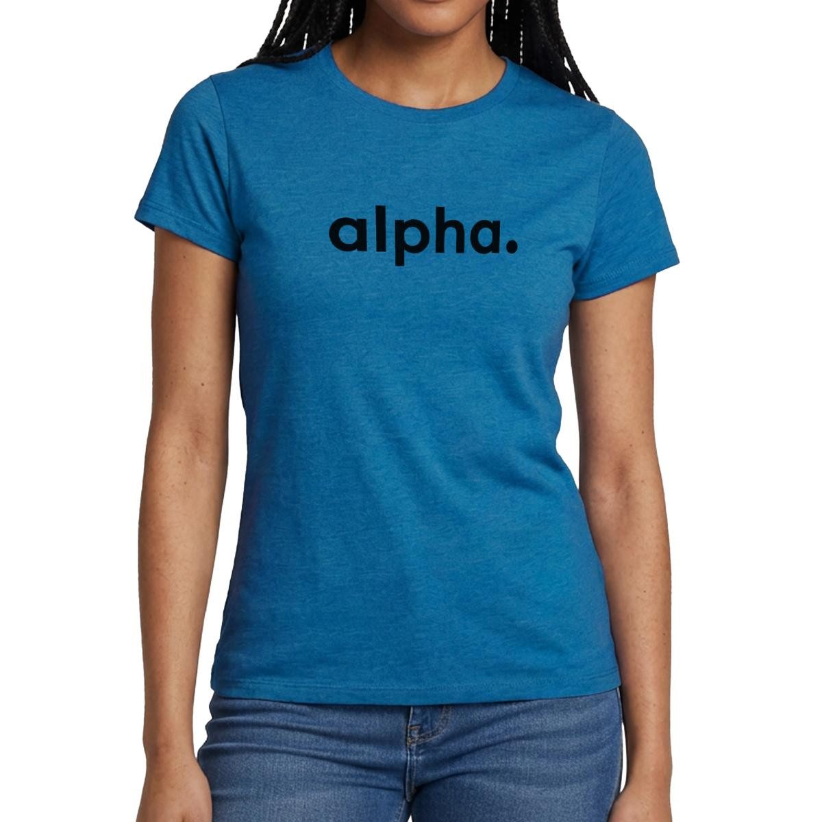 Spreadshirt T-Shirt Stromberg Firmenschriftzug von Alpha Frauen T-Shirt (1-tlg)