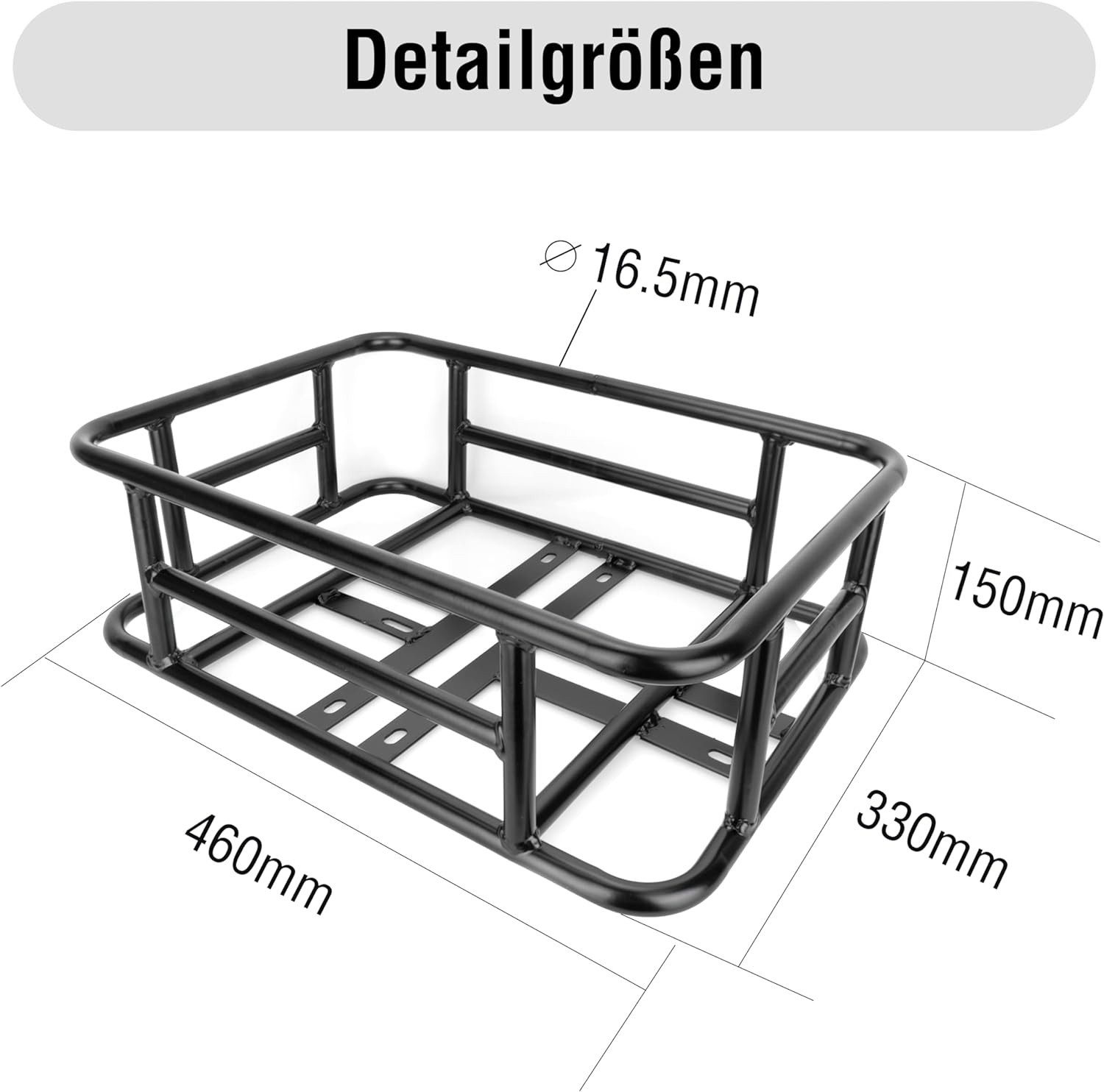 SachsenRAD Fahrradkorb Korb für C5 C5R S8 C3T (1-tlg) günstig online kaufen