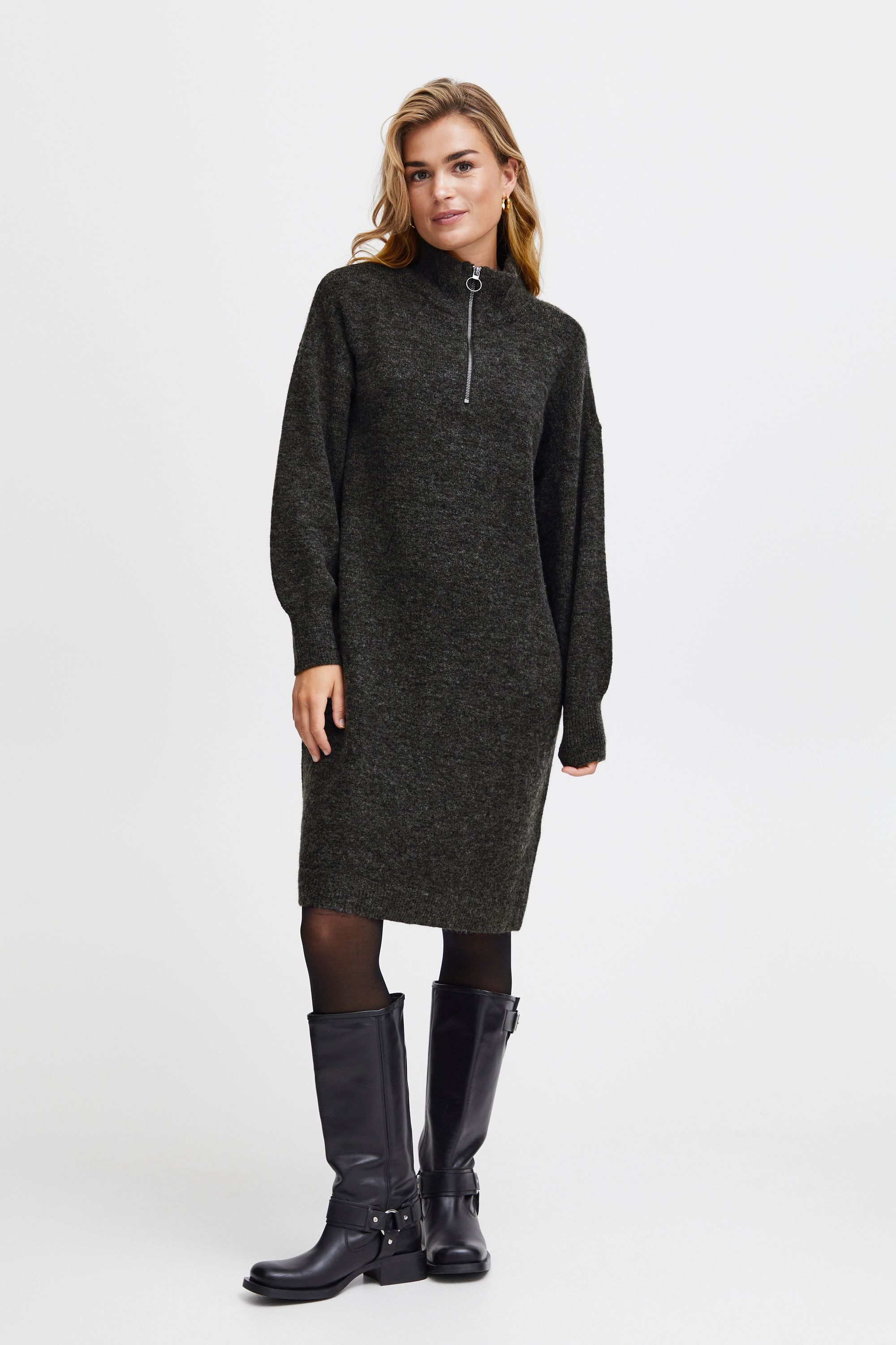 fransa Strickkleid Strickkleid