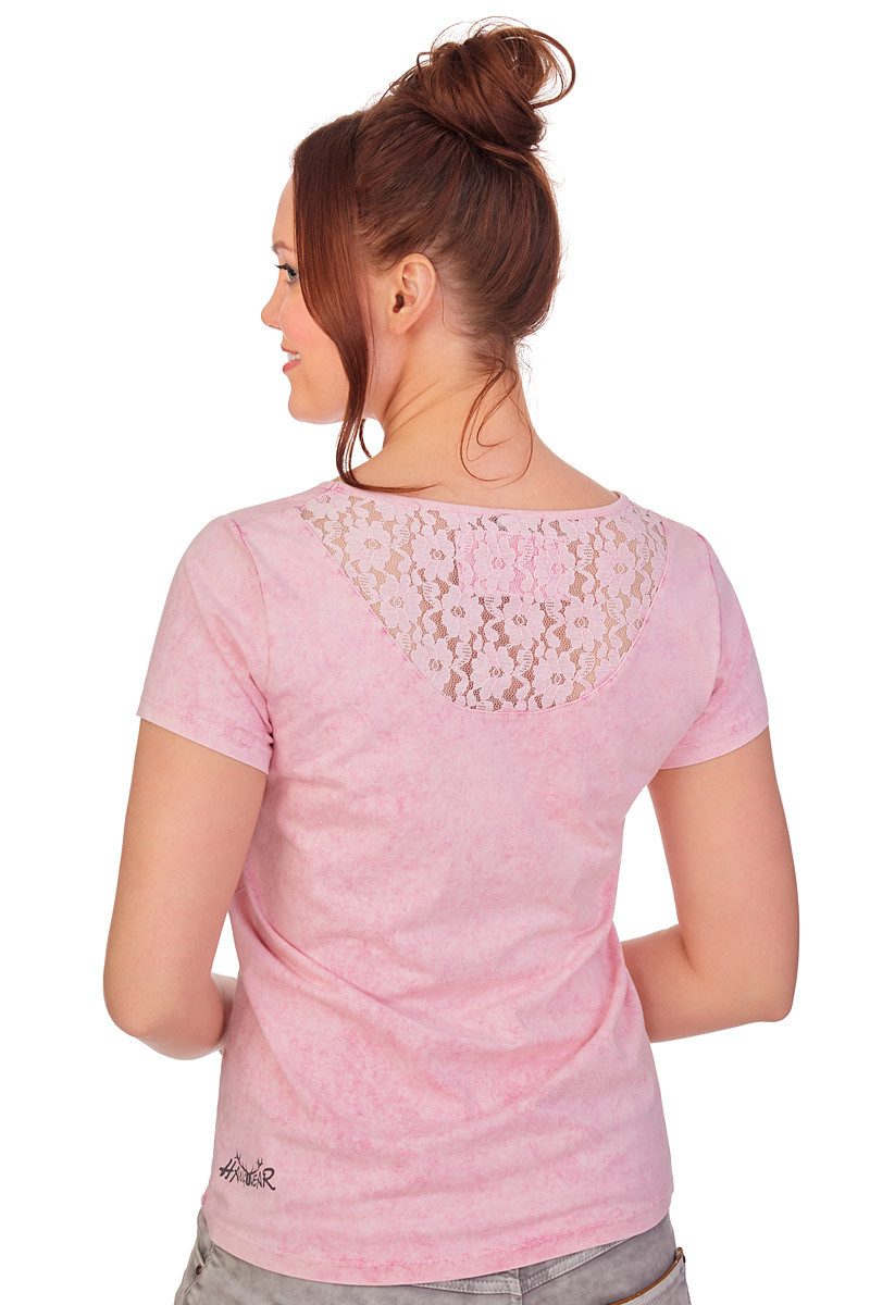 Hangowear Trachtenshirt Trachtenshirt Damen - CHLOE - pink