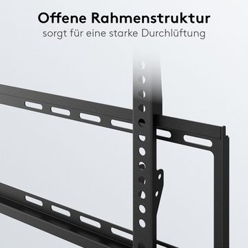 Goobay TV-Wandhalterung Basic FIXED TV-Wandhalterung, (bis 70,00 Zoll, inkl. Zubehör, 35 kg Traglast / VESA max. 600x400 mm / Schwarz)