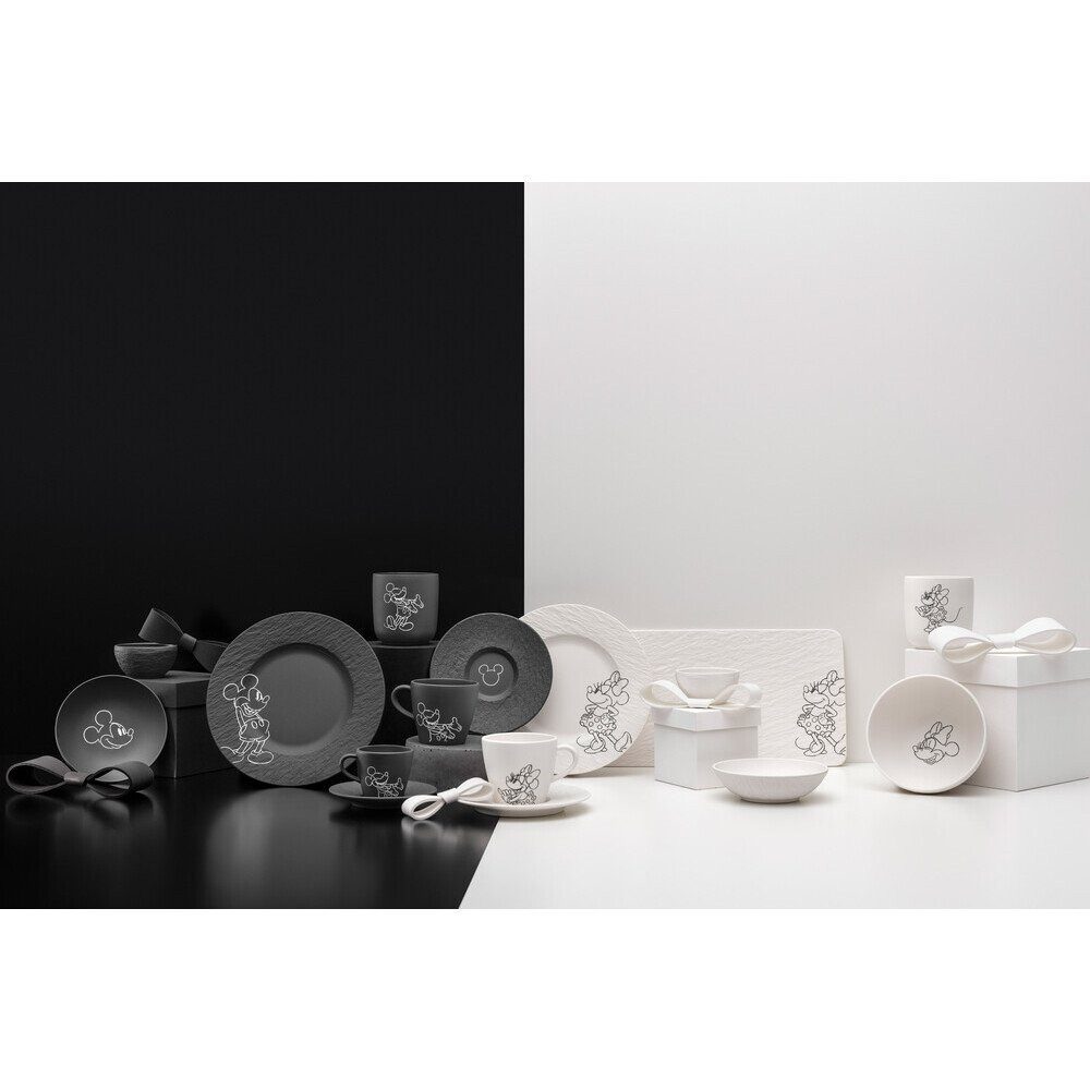 Villeroy & Boch Kaffeeservice Kaffeebecher 2er-Set Manufacture Rock – Mickey Mouse (2-tlg), Premium Porcelain, Kaffeebecher, 2-tlg., Ø8,5cm, Premium Porcelain,  – Bild 3 von 3