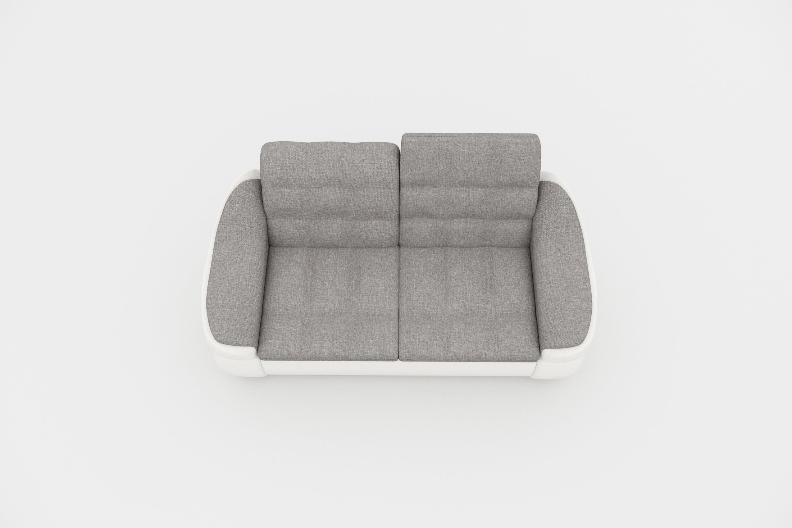 Raum Sofa, mit im Sitzkomfort Alisa, frei Steppung, 3-Sitzer und 2-Sitzer, Stylefy stellbar, mit Rückenlehne, Armlehnen