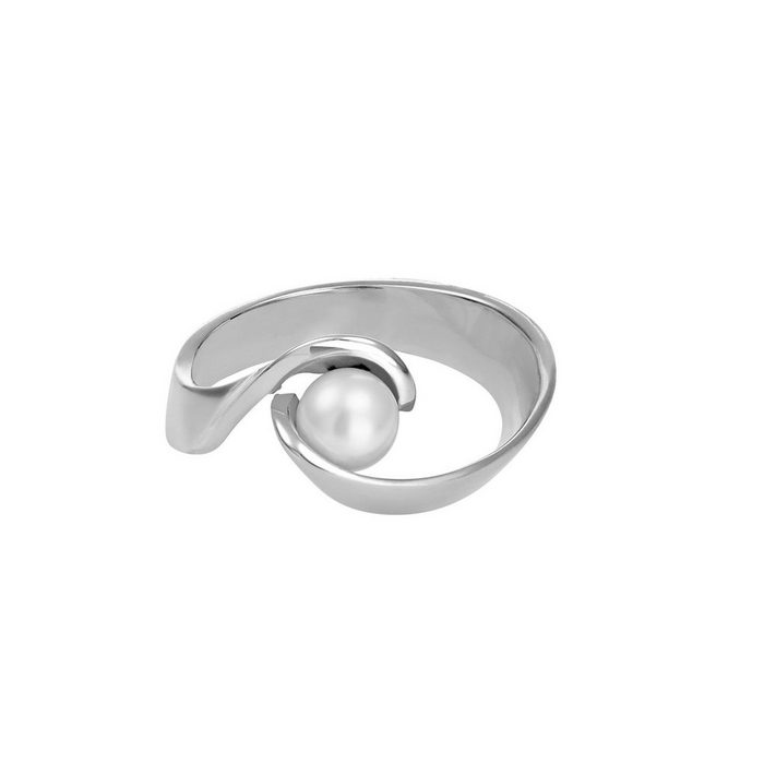 Heideman Fingerring Ostrea poliert (Ring 1-tlg. inkl. Geschenkverpackung) Damenring für Frauen mit Perle