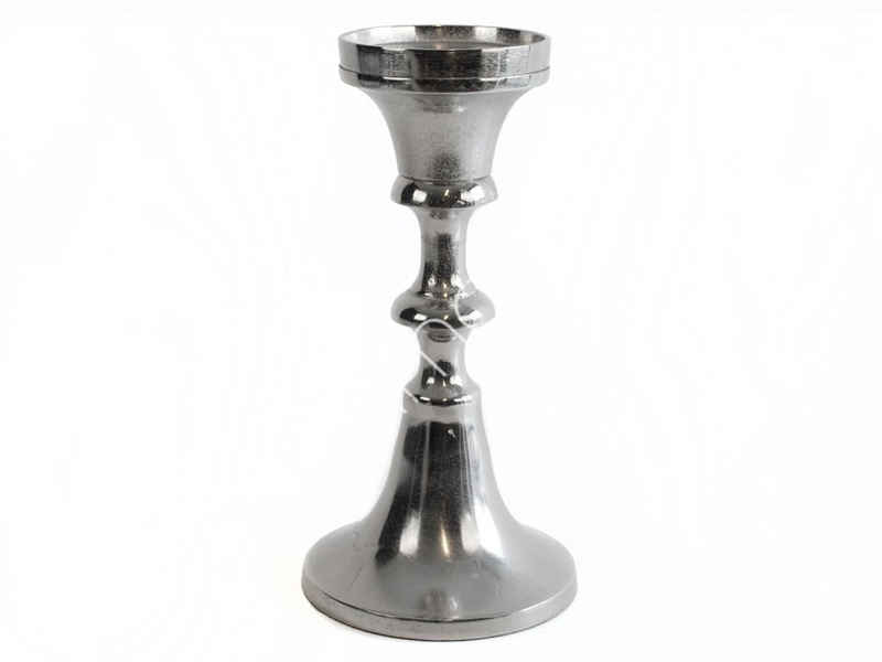 colmore Kerzenständer Kerzenständer Kerzenhalter Silber Metall Antik Massiv Colmore 30 cm