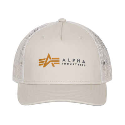 Alpha Industries Baseball Cap Alpha Industries Unisex Cap Alpha Label Trucker