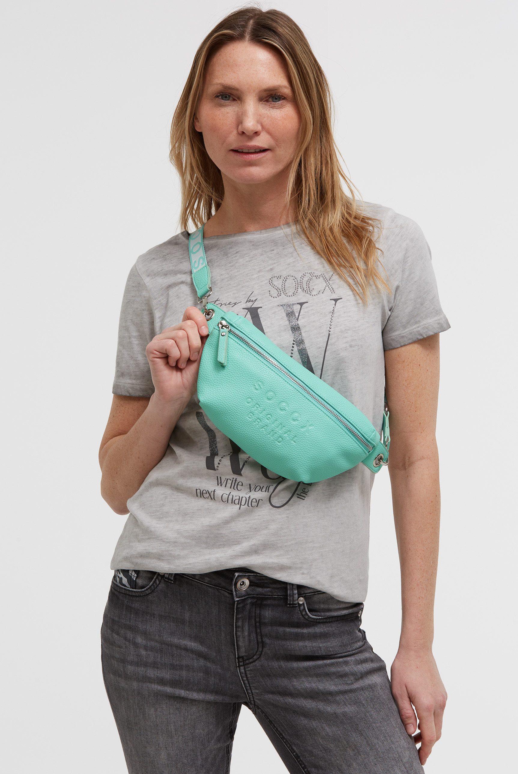 SOCCX Umhängetasche, mit Innenfach