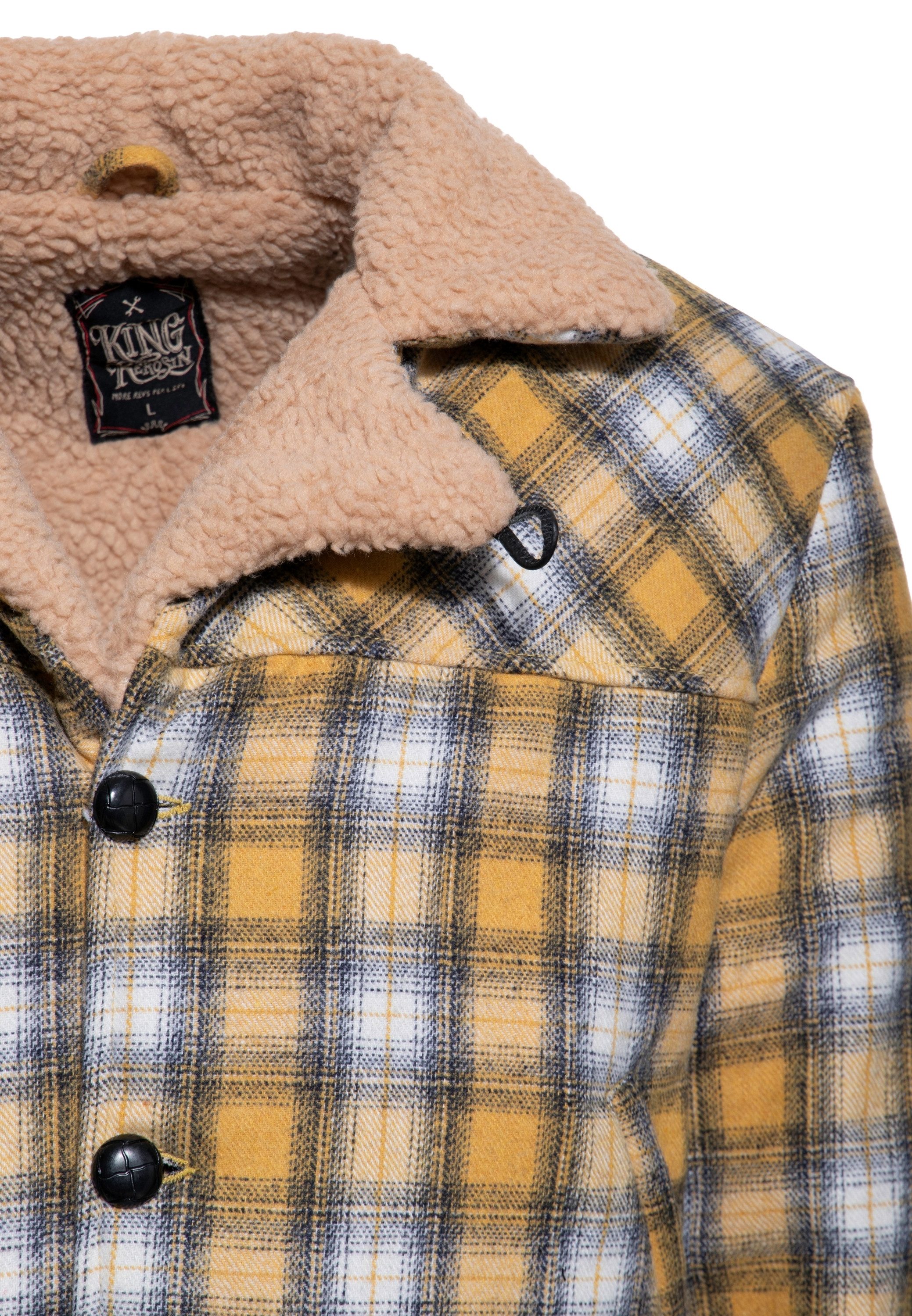 KingKerosin Winterjacke (1-St) mit Teddyfutter