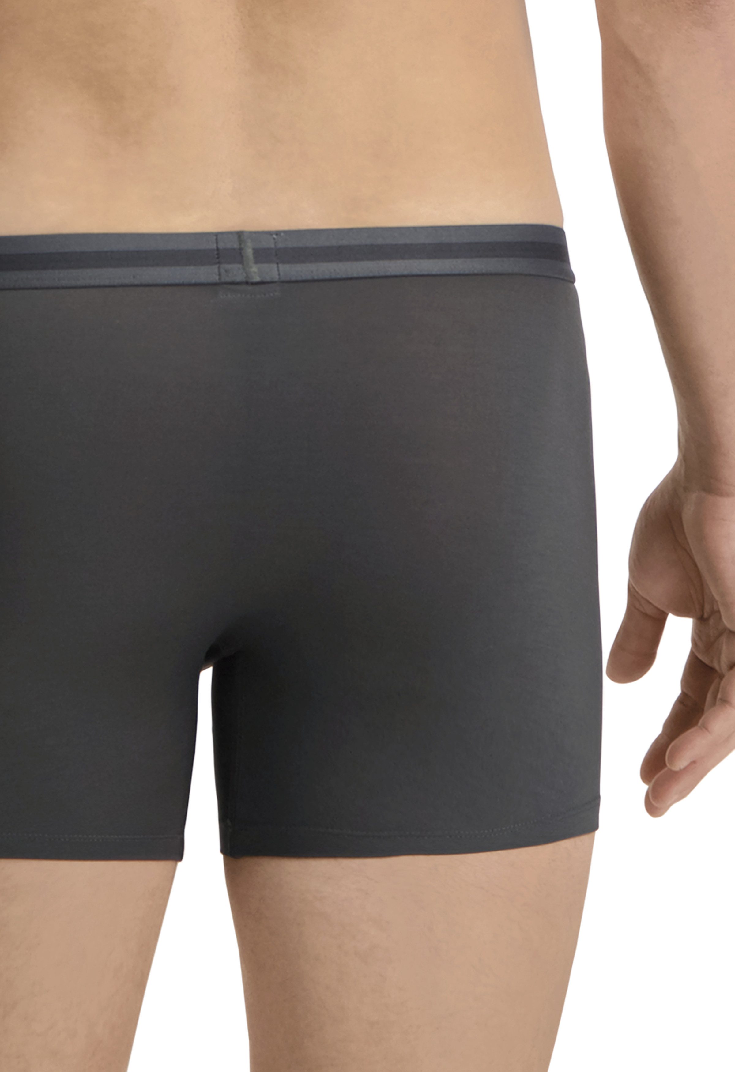 Levi's® Boxershorts LEVIS MEN TENCEL BOXER BRIEF 2P (Packung, 2-St., 2er Pack) mit breitem Logobund