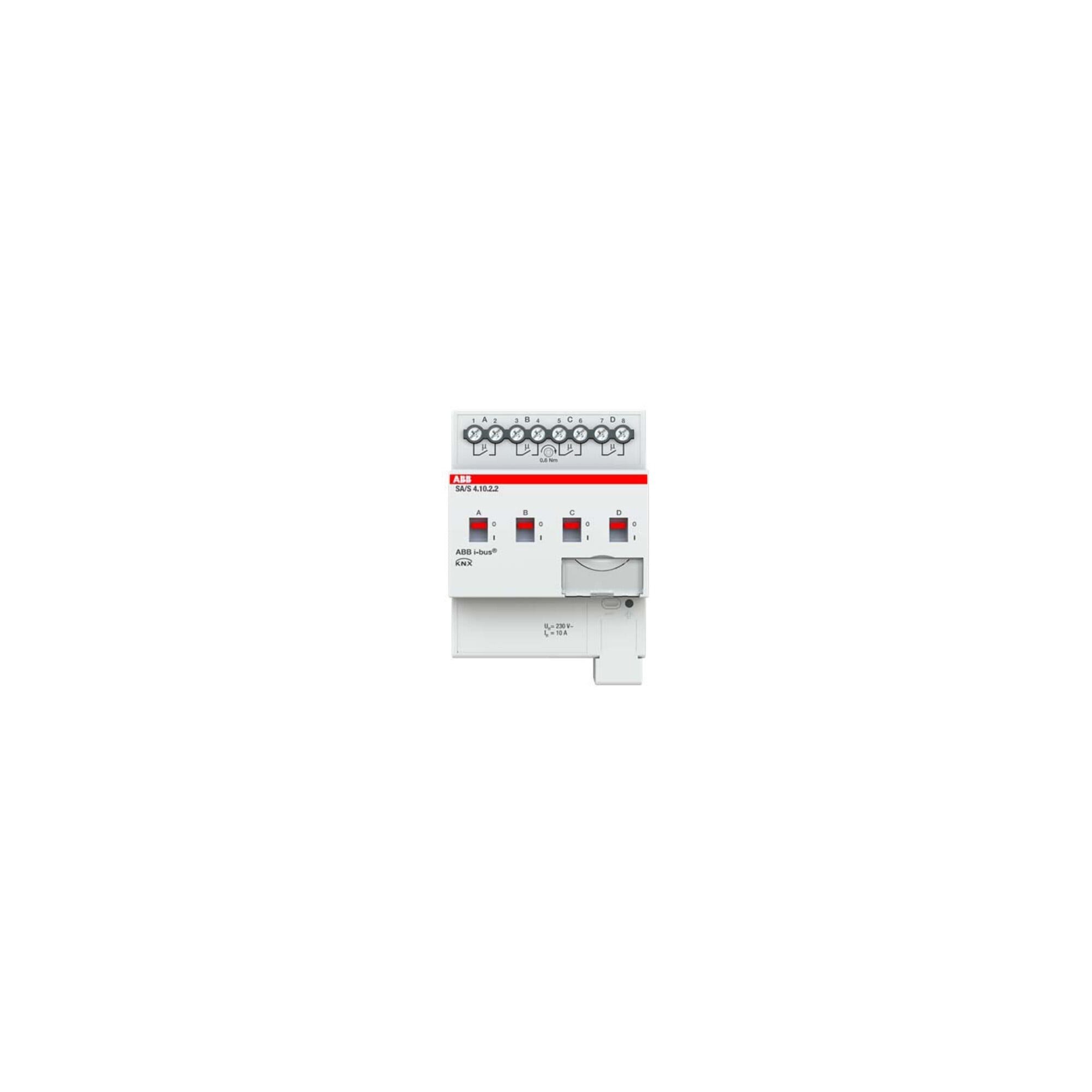 ABB Feuchtigkeitsmesser ABB Stotz S&J Schaltaktor 4fach, 10A REG SA/S4.10.2.2