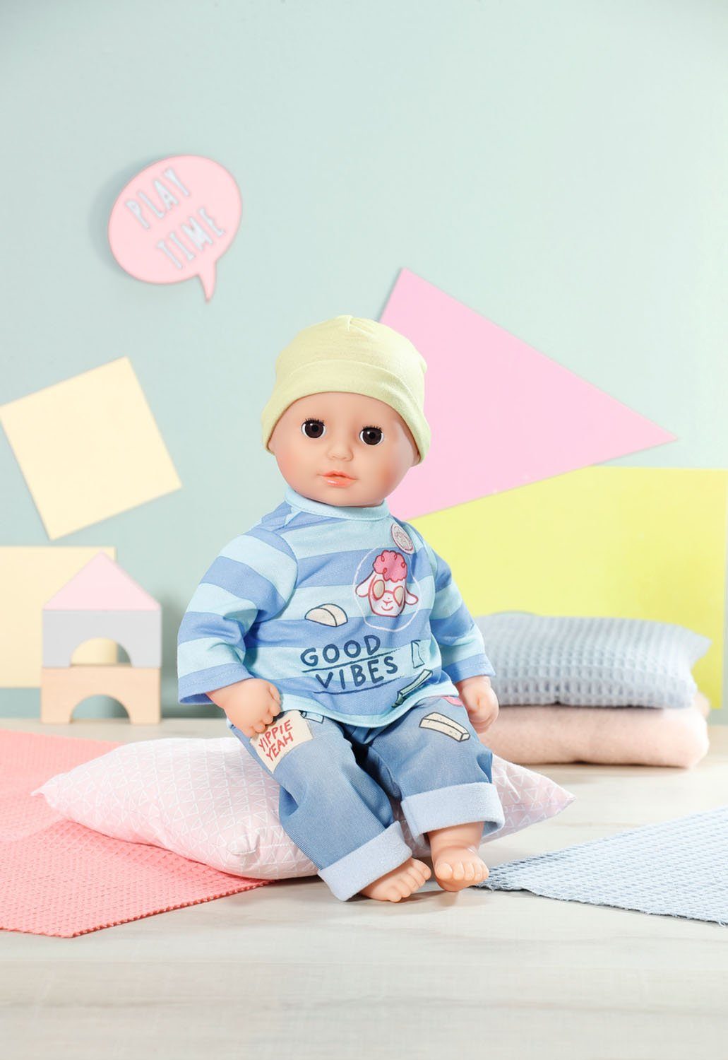 mit Annabell Hose, Shirt & Kleiderbügel Baby Little cm, 36 Puppenkleidung