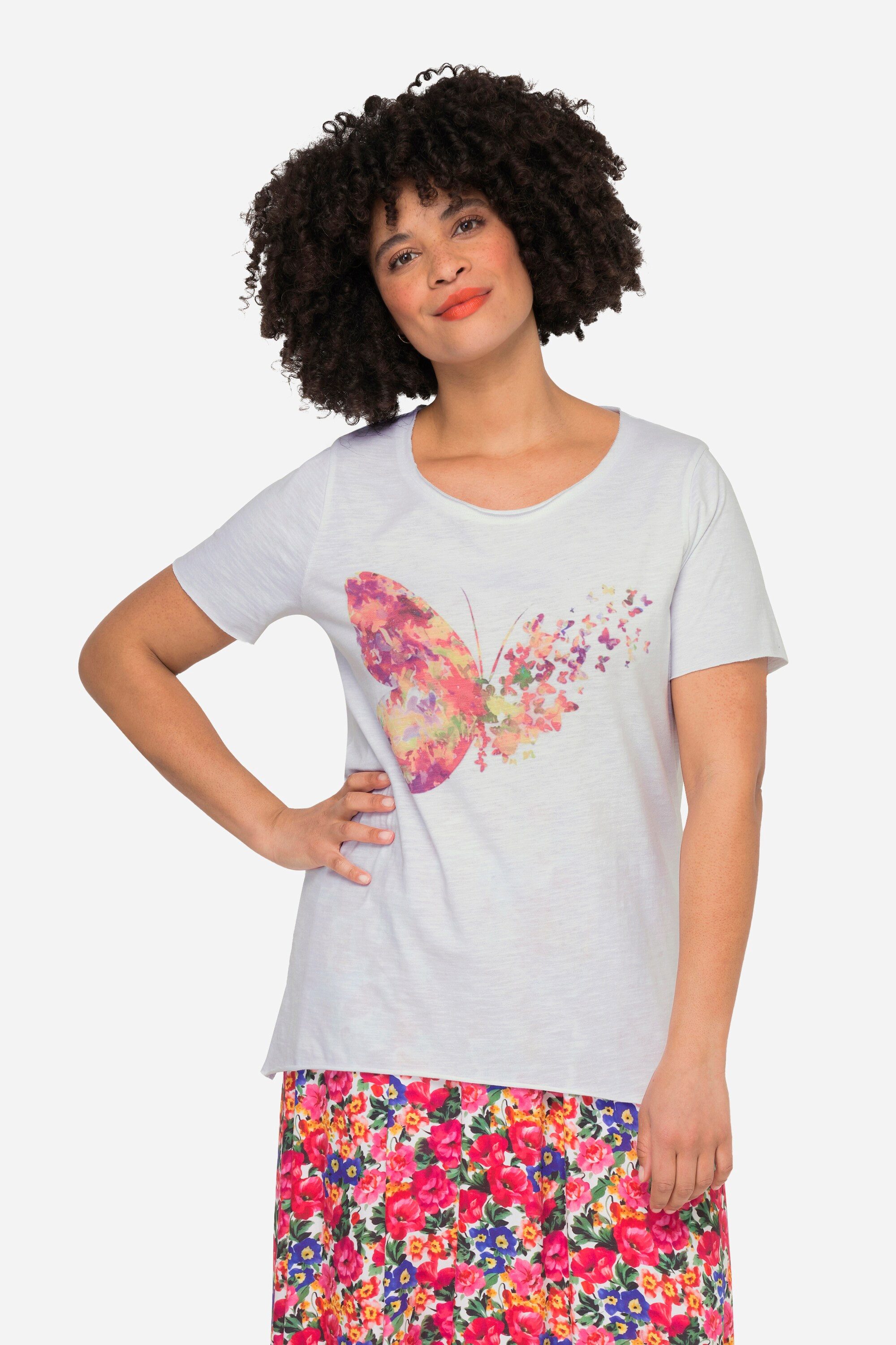 Angel of Style T-Shirt T-Shirt Schmetterlings-Druck günstig online kaufen