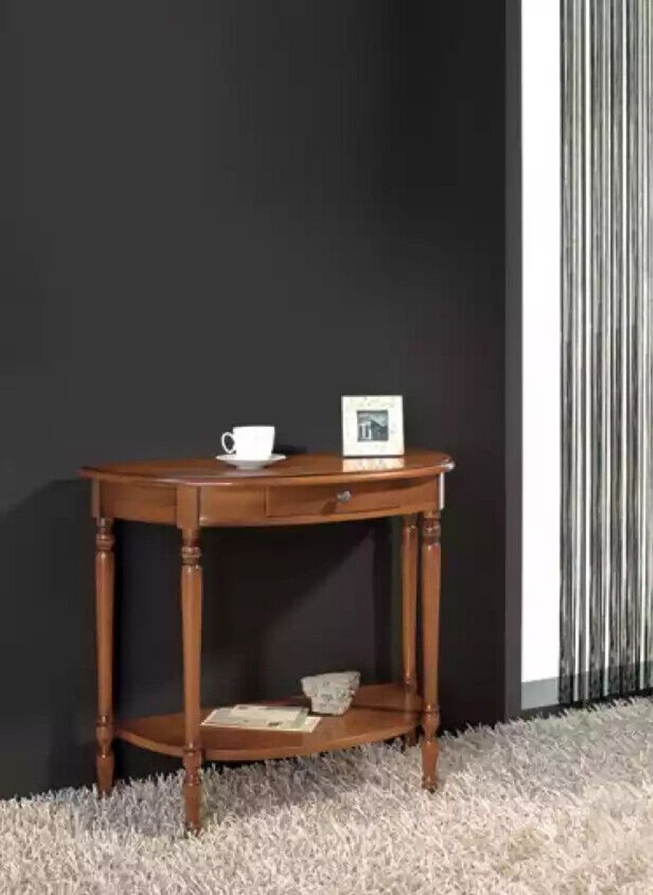 JVmoebel Konsolentisch Couchtisch Beistelltisch Tisch Wohnzimmertisch Holztisch Möbel (1-St., 1x nur Konsolentisch), Made in Italy