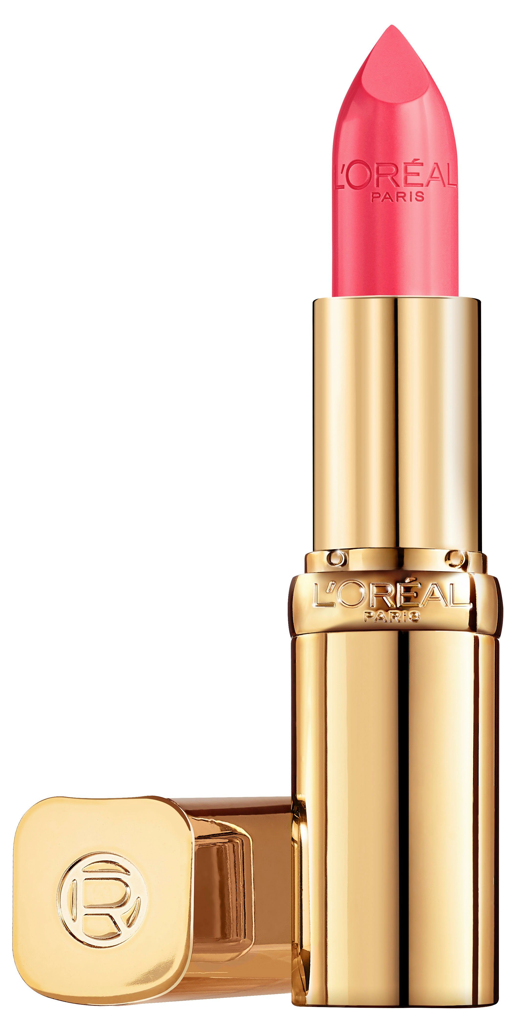 L'ORÉAL PARIS Lippenstift Color Riche Satin, mit natürlichen Inhaltstoffen