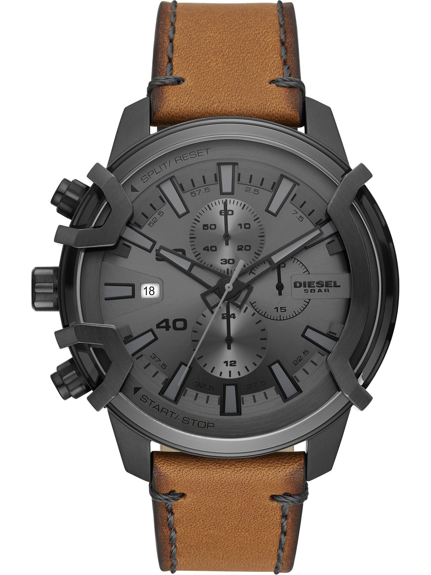 Chronograph Diesel Herren-Uhren Analog Quarz