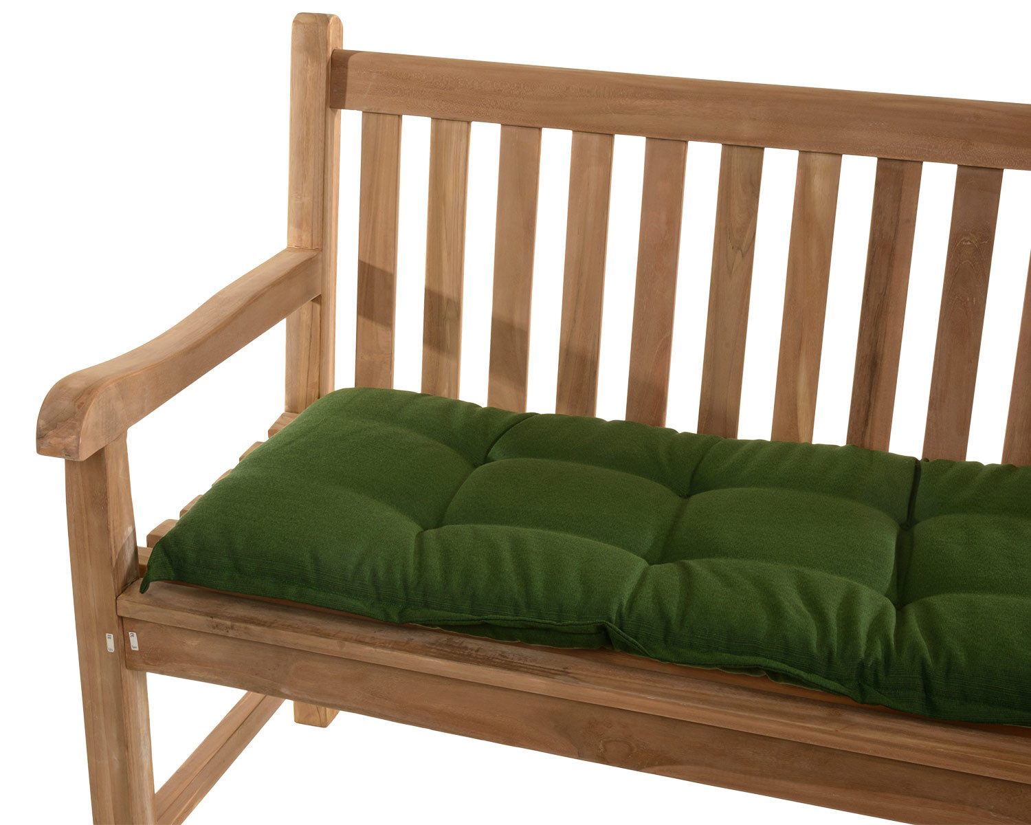 Sun Garden Bankauflage Gartenbank Naxos 138 cm 50318-201 grün 140x49x6 cm Sun Garden, (1 St)