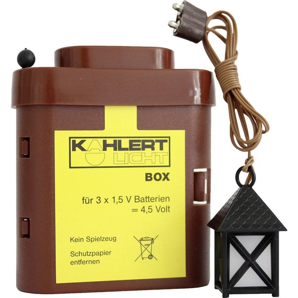 Kahlert Licht Krippen-Zubehör Laterne mit Batterie-Box 20104 günstig online kaufen