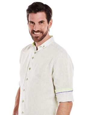 Engbers Langarmhemd Langarm-Hemd aus Leinen