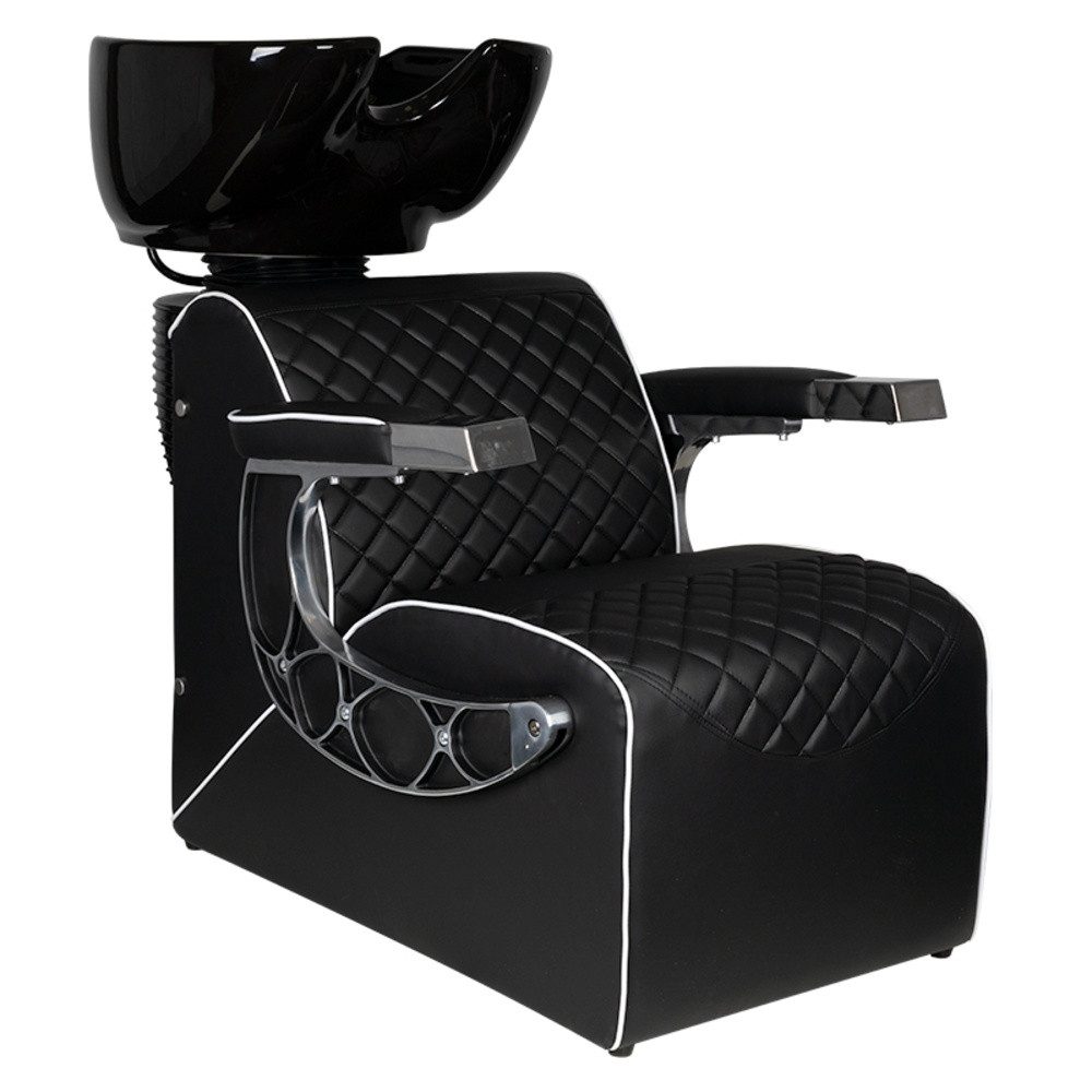 Gabbiano Waschbecken Barber-Waschanlage Simone schwarz