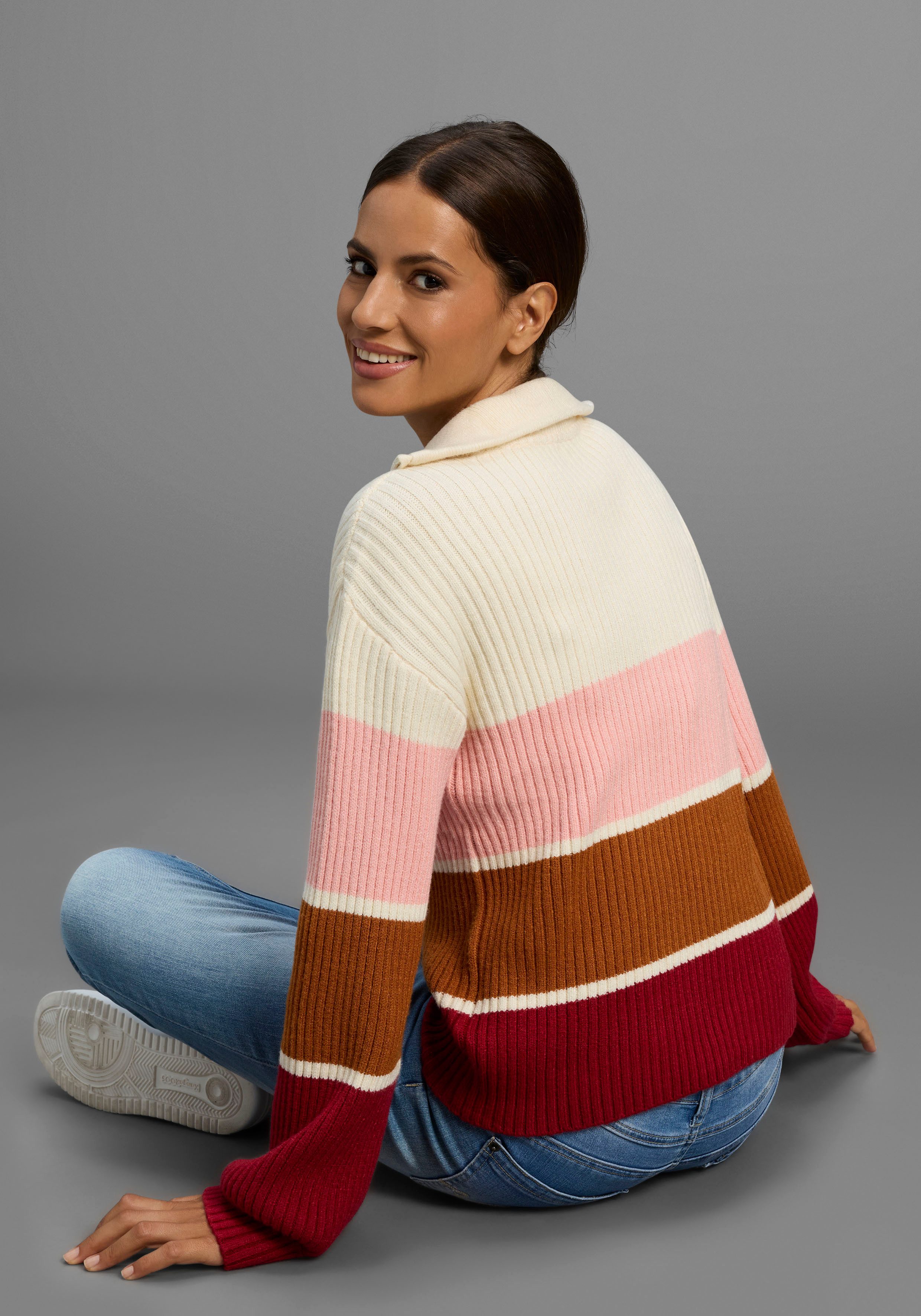 KangaROOS Troyer im Colorblock Design günstig online kaufen