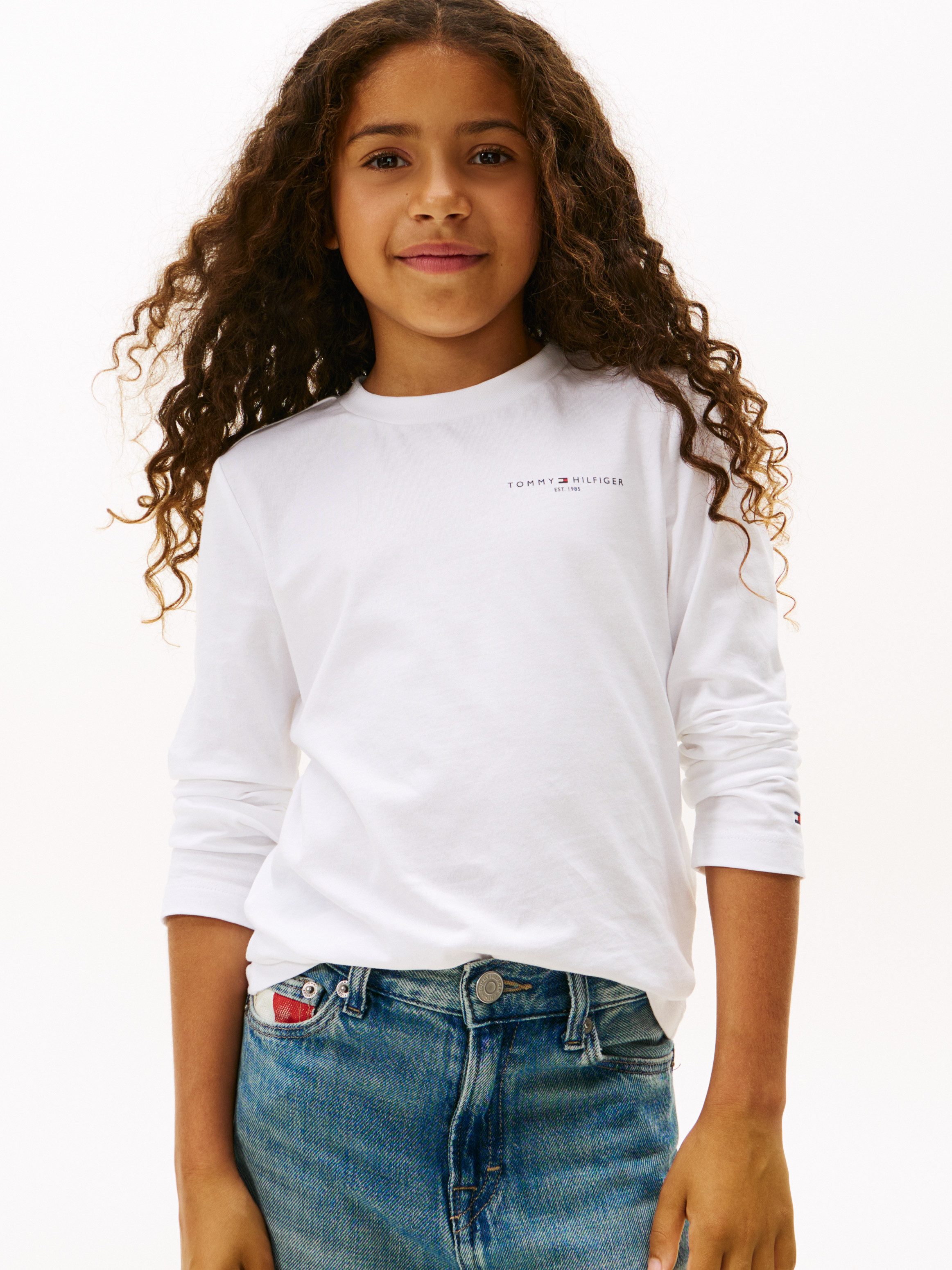 Tommy Hilfiger Langarmshirt MINI CORP T-SHIRT LS Kinder bis 16 Jahre