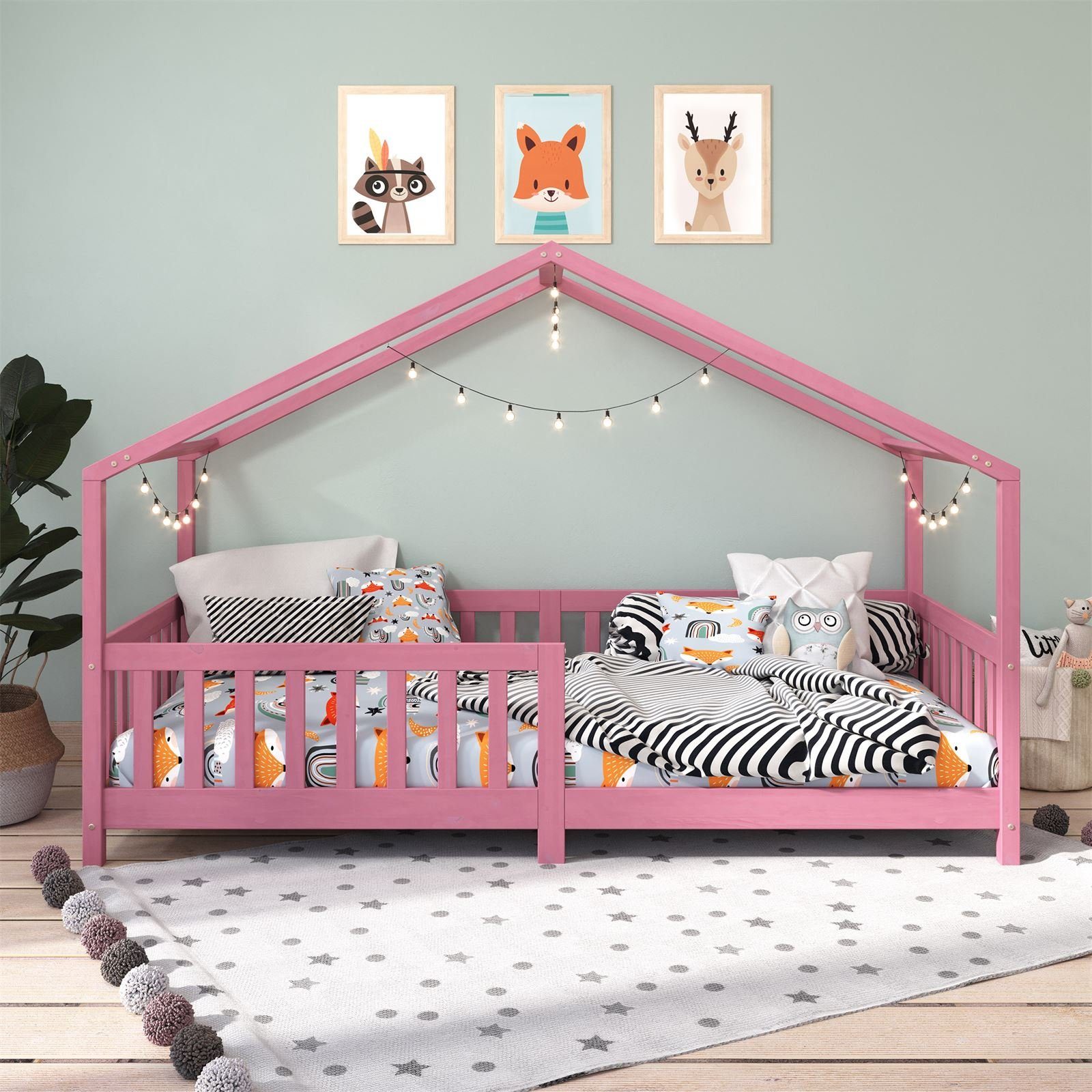 IDIMEX Kinderbett LISAN, Hausbett Tipibett Kinderbett günstig online kaufen