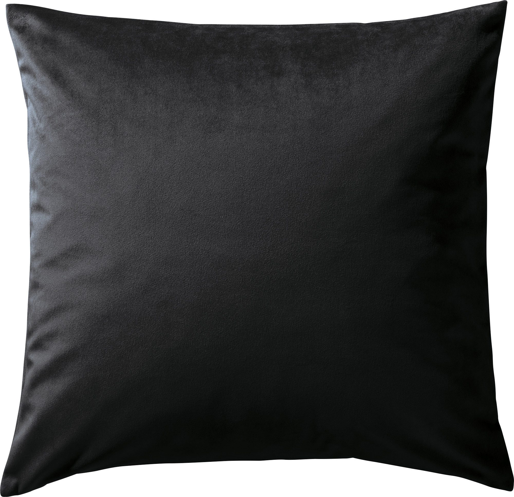 REDBEST Kissenbezug Kissenhülle "Kingsville", Nicky-Velours Uni günstig online kaufen