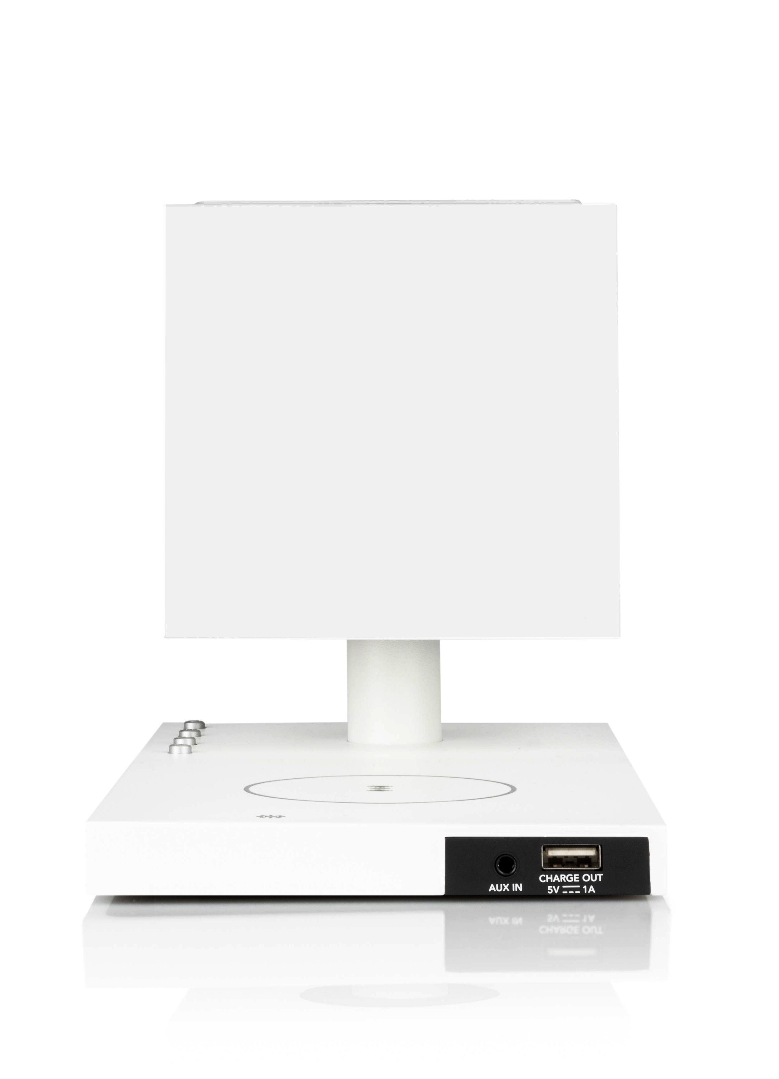 Tivoli Audio Revive Bluetooth-Lautsprecher (Bluetooth, inkl. LED-Lampe, Qi-Ladefläche für Wireless-Charging)