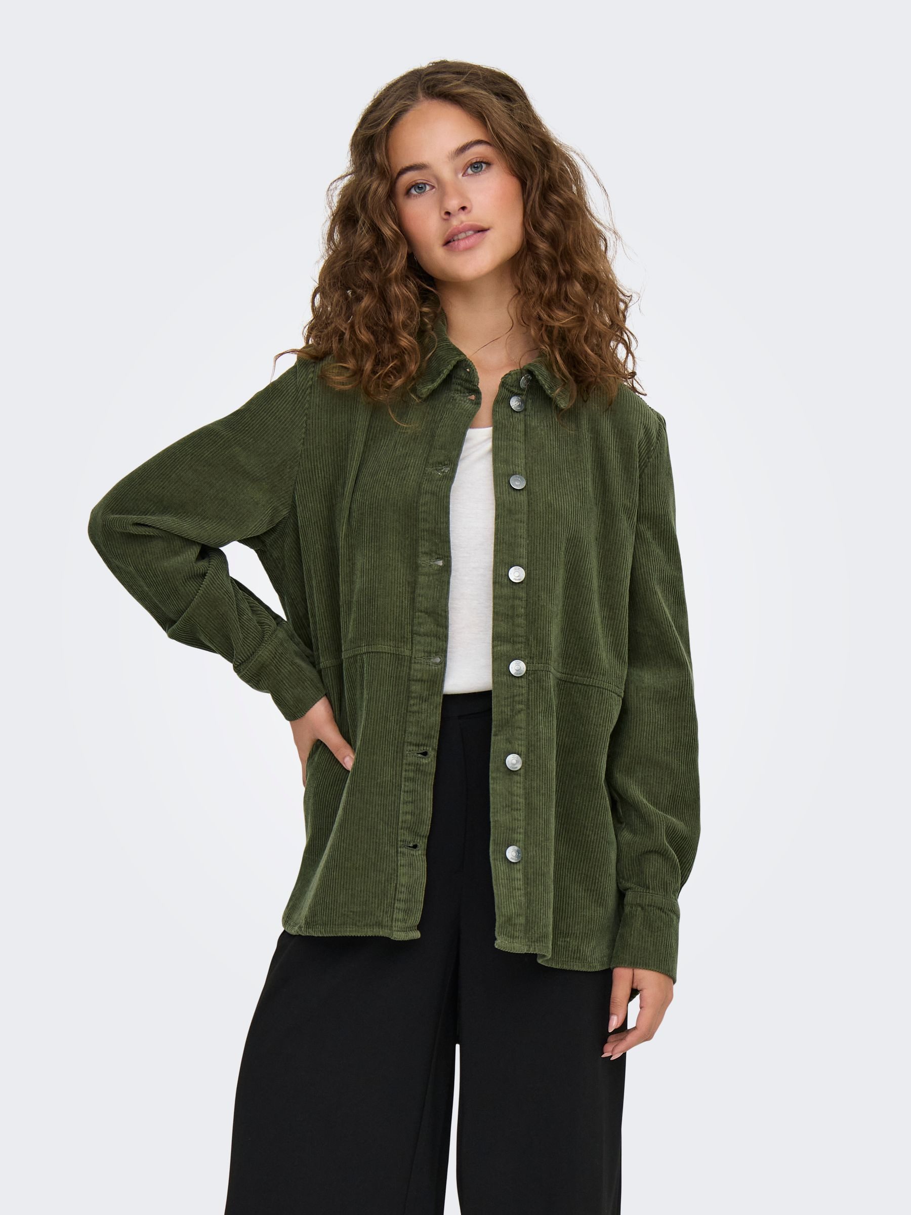JACQUELINE de YONG Blusenshirt Hemdbluse Locker günstig online kaufen