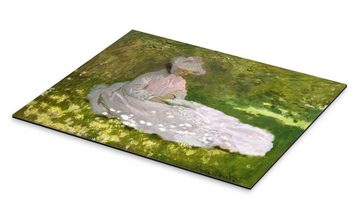 Posterlounge XXL-Wandbild Claude Monet, Die Leserin, Wohnzimmer Malerei