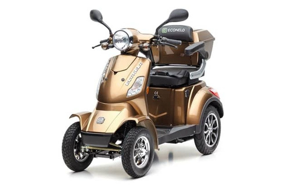 ECONELO Elektromobil Seniorenmobil Lithium-Akku, Reichweite 45 km, 1000 Watt Motor, bis 25 km/h