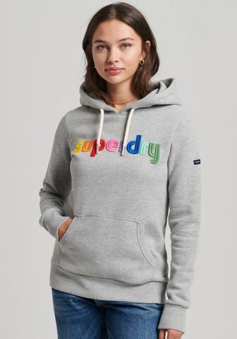 Superdry Bliuzonas Core Logo Rainbow Hoodie