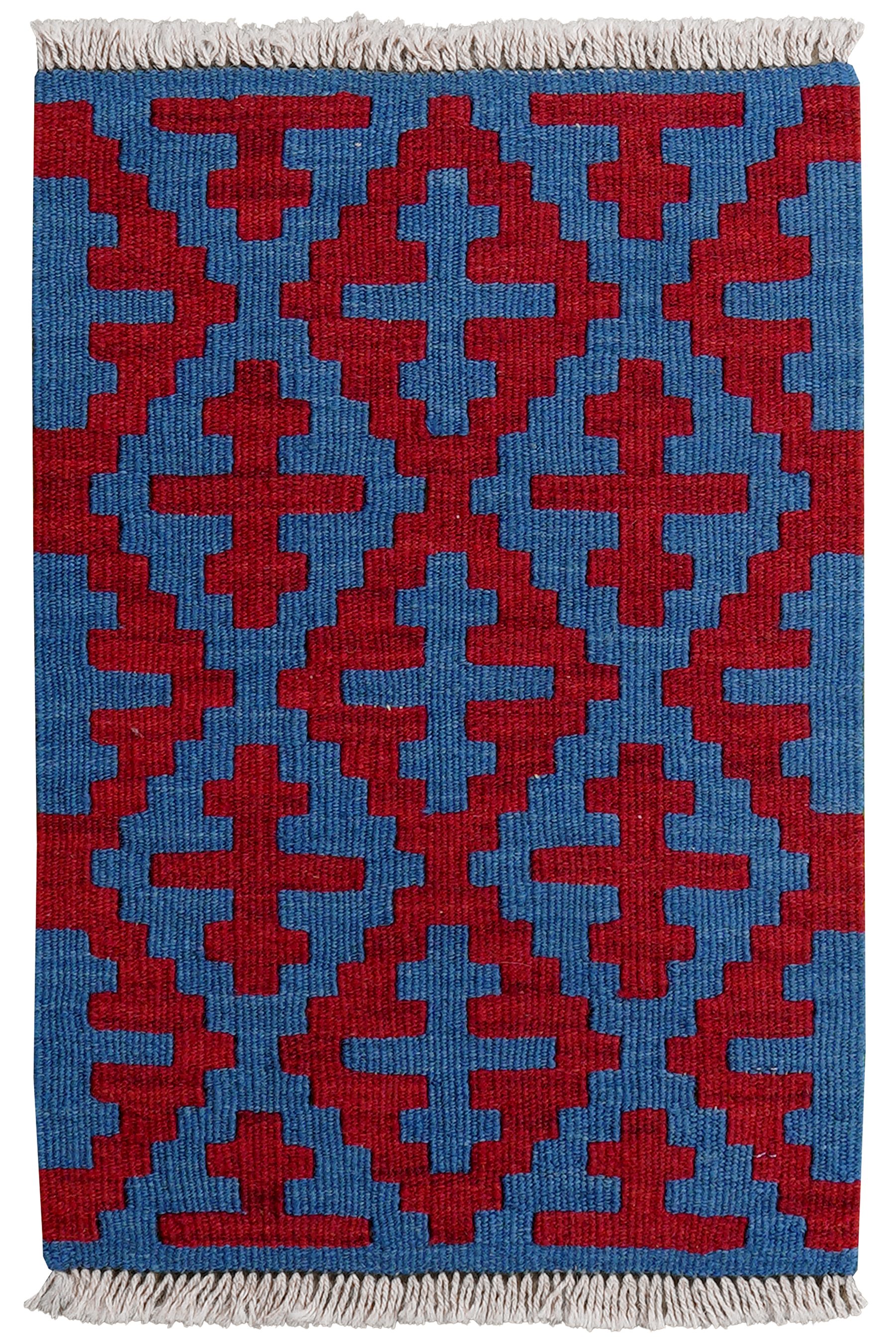 Rugtales Teppich Kelim Gashgai 60x41cm, Rechteck, Handgemachtes Unikat, nachhaltig und fair gefertigt