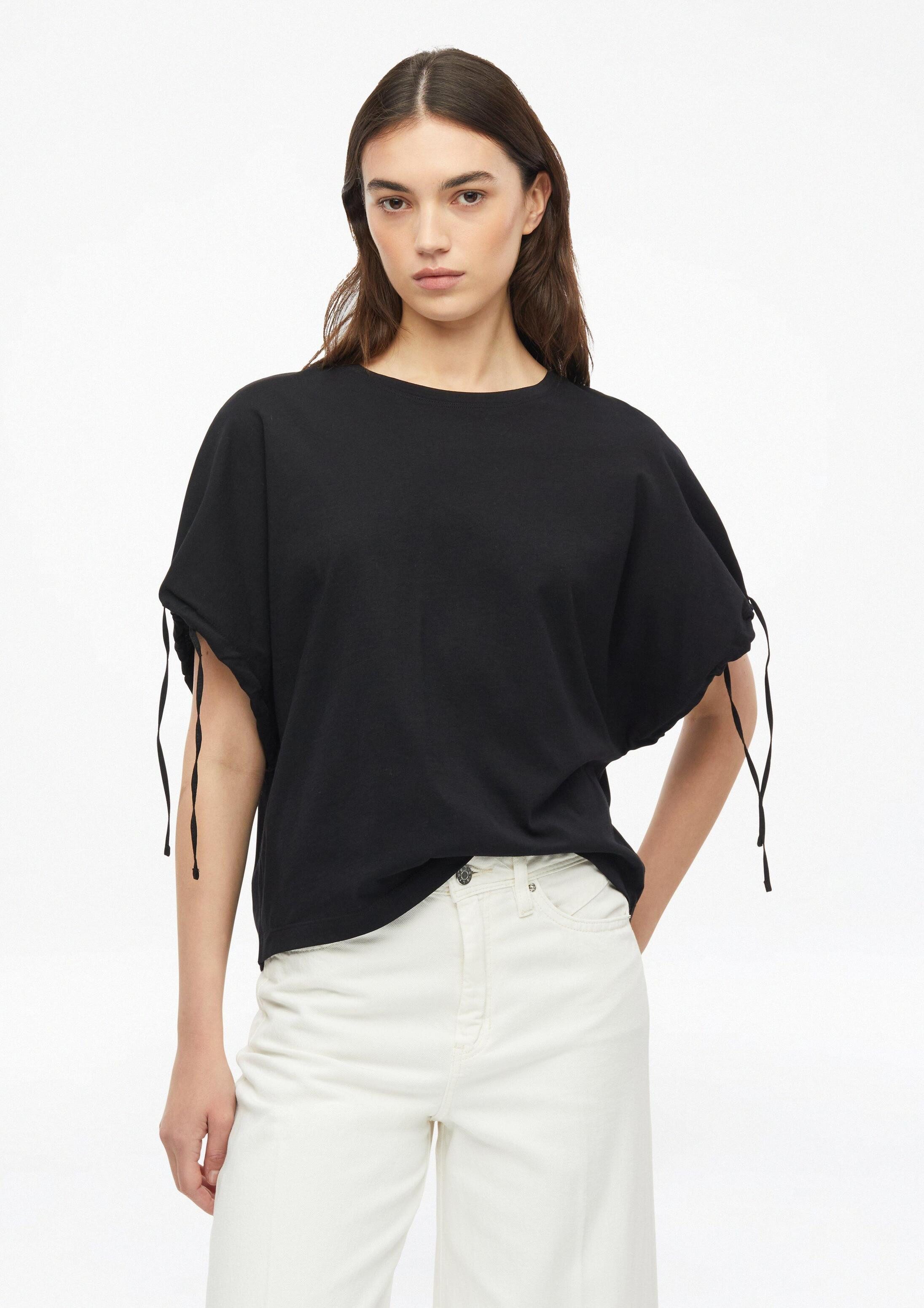 s.Oliver Kurzarmshirt T-Shirt T-Shirt im Relaxed Fit mit regulierbarem Ärmel