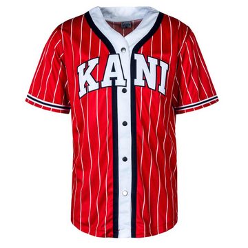 Karl Kani T-Shirt Serif Pinstripe Baseball