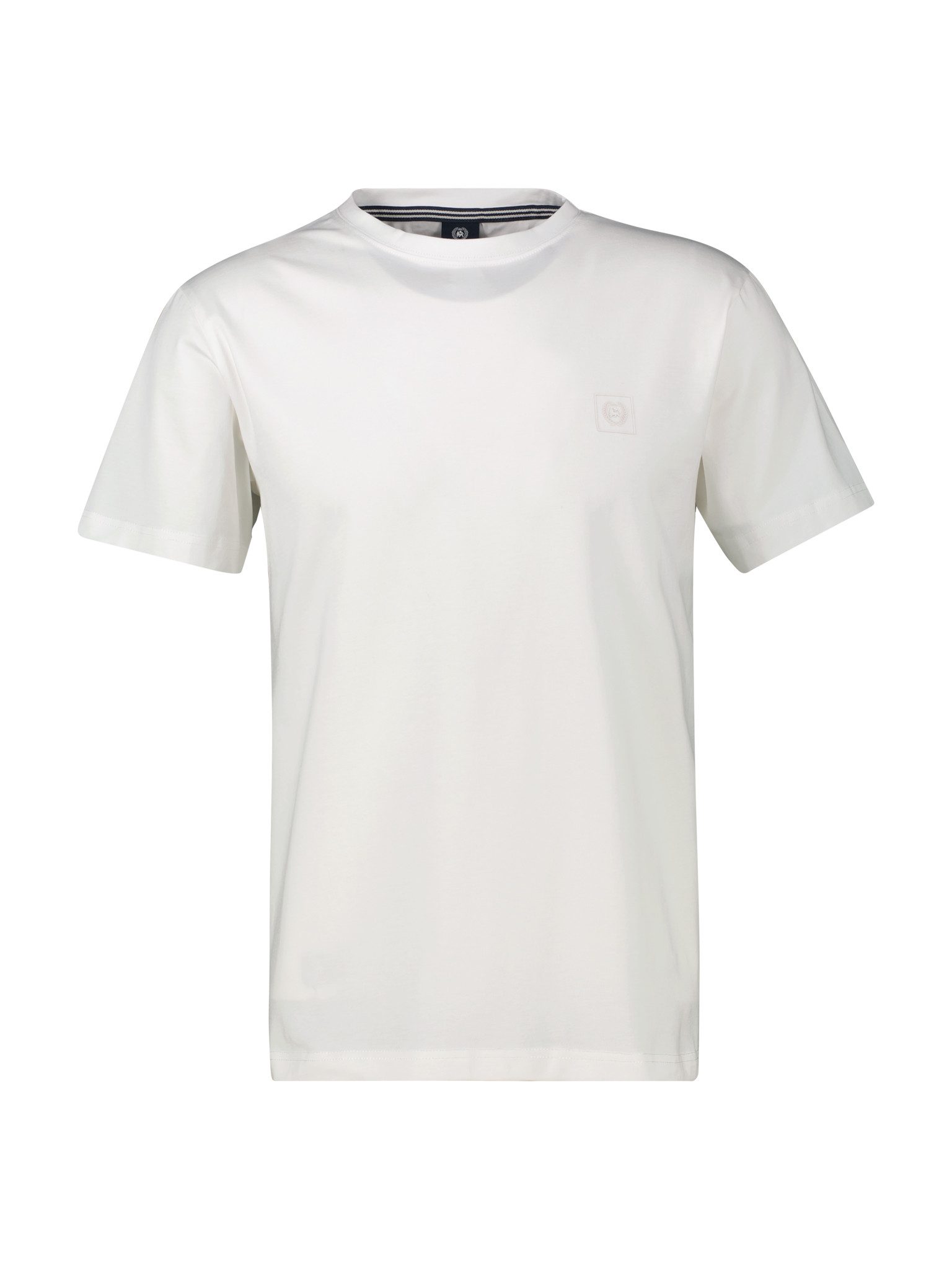 LERROS T-Shirt mit Logo Stickerei