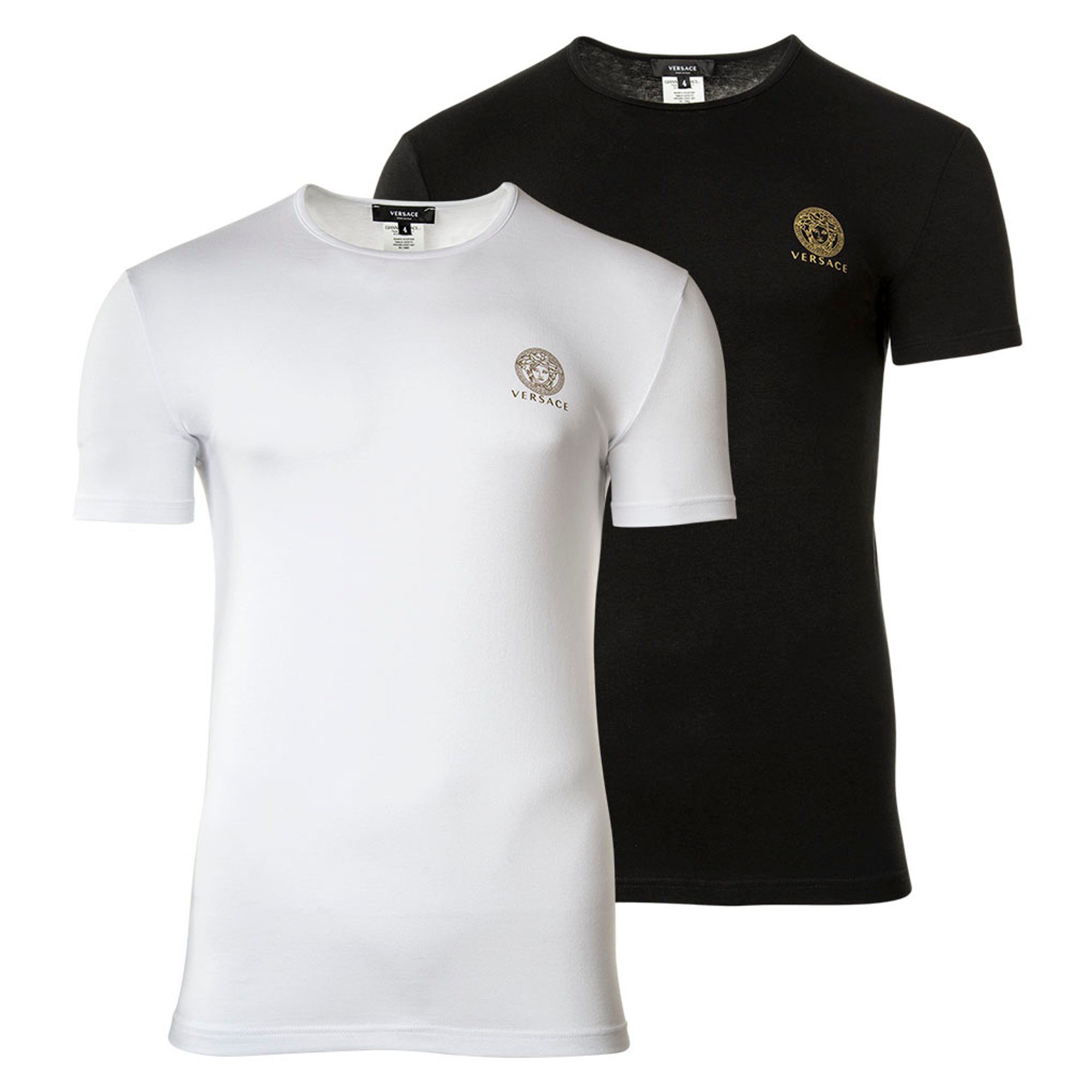 T-Shirt Herren T-Shirt 2er Pack Baumwolle