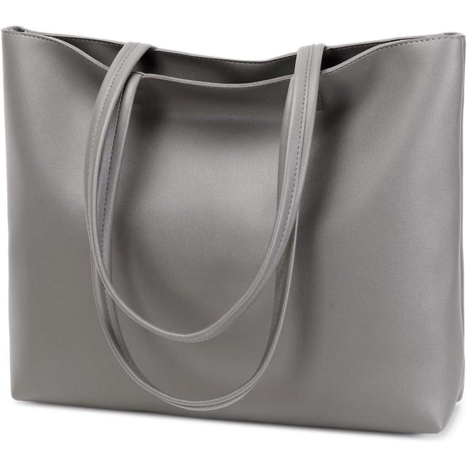 Henkeltasche Damen Henkeltasche Einkaufstasche Leder Tote Shopper 38x10,5x30 cm