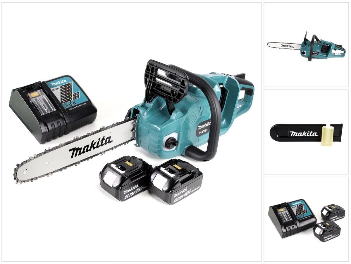 Makita Benzin-Kettensäge Makita DUC 353 RG2 günstig online kaufen