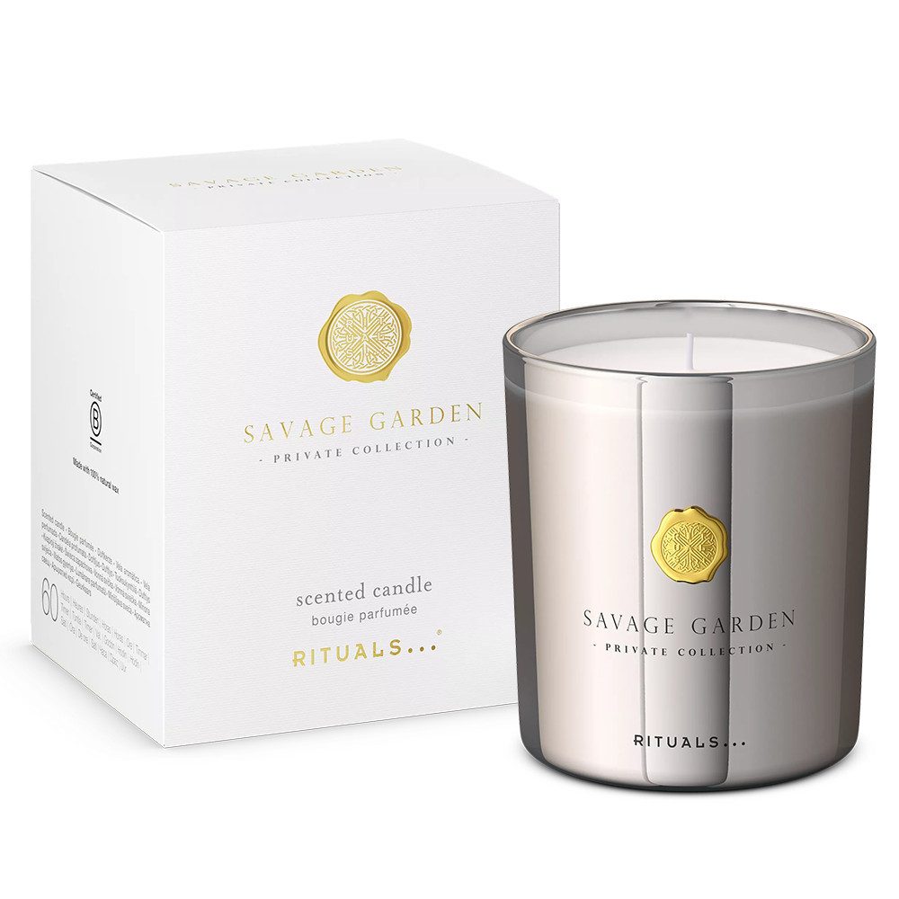 Rituals Duftkerze Rituals Savage Garden Scented Candle 360g., Entspannender Duft für eine angenehme Atmosphäre