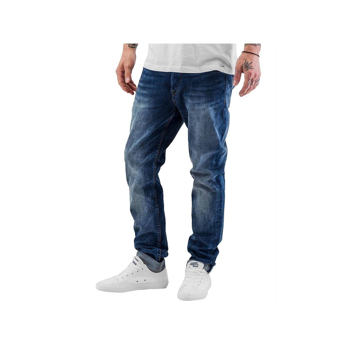 Jack Jones 5-Pocket-Jeans blau (1-tlg) &