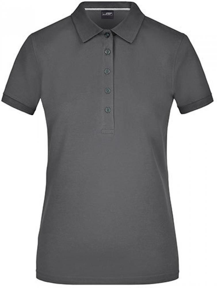 James & Nicholson Poloshirt Damen Pima Polo / feine Piqué-Qualität