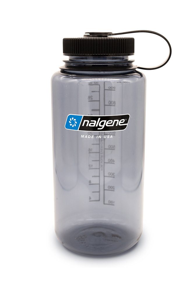 L Sustain' Trinkflasche 'WH Nalgene Trinkflasche grau-schwarz 1 Nalgene